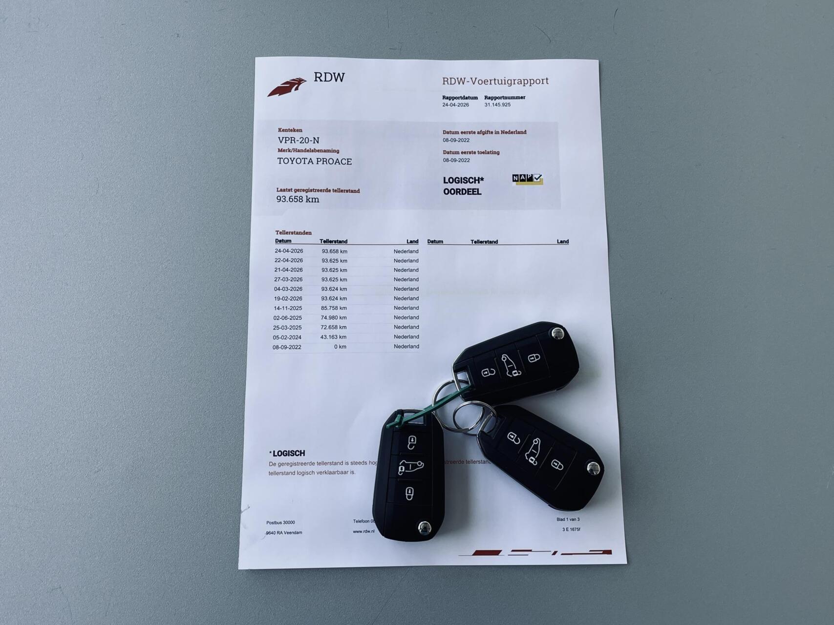 Foto van Toyota Proace