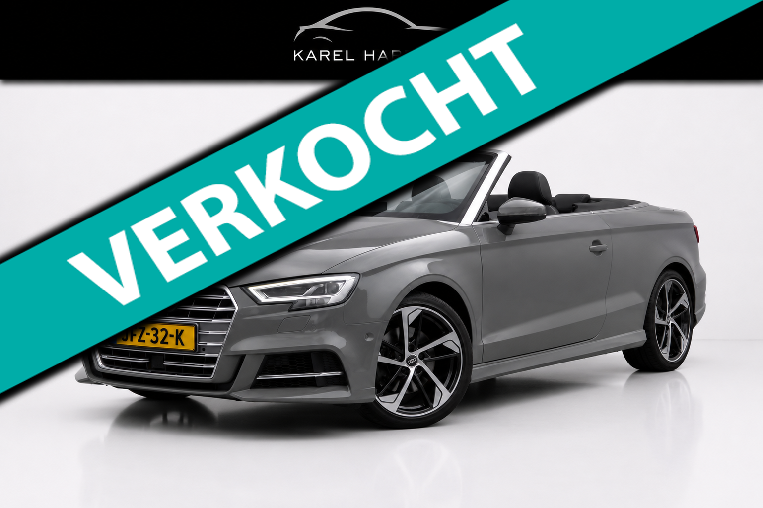 Audi A3 Cabriolet 40 TFSI CoD Design Pro Line Plus Quattro | S-line 2019 - voorkant