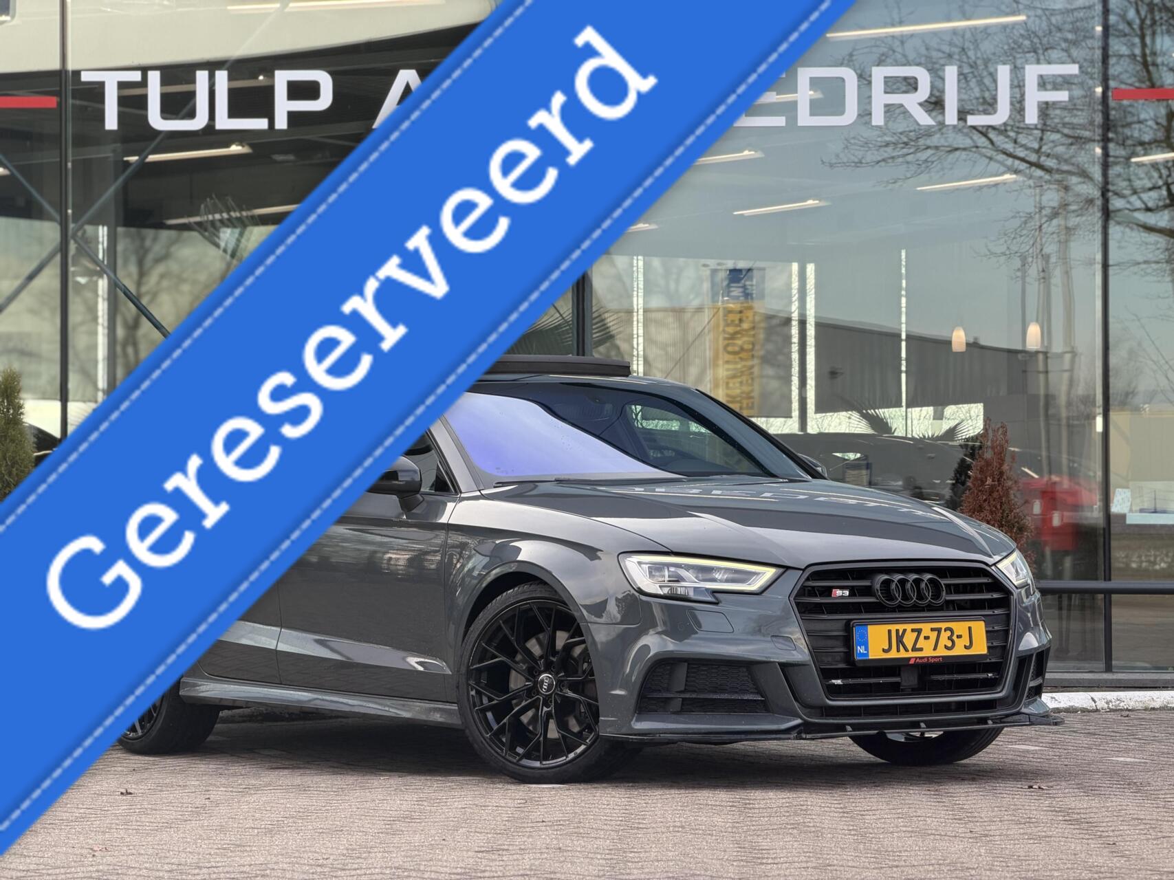 Audi A3 2.0 TFSI S3 quattro Pano digital Kuip Nano grey 2016 - voorkant