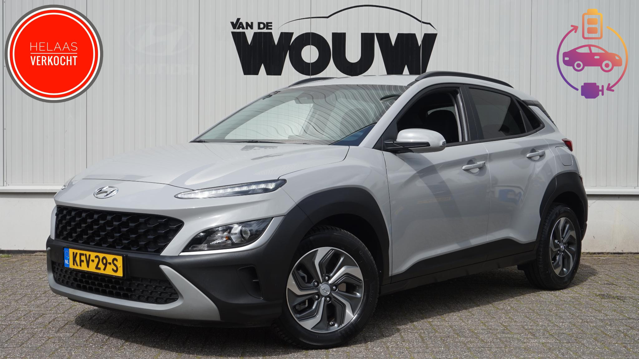 Hyundai Kona 1.6 GDI HEV Design Automaat 2023 - voorkant