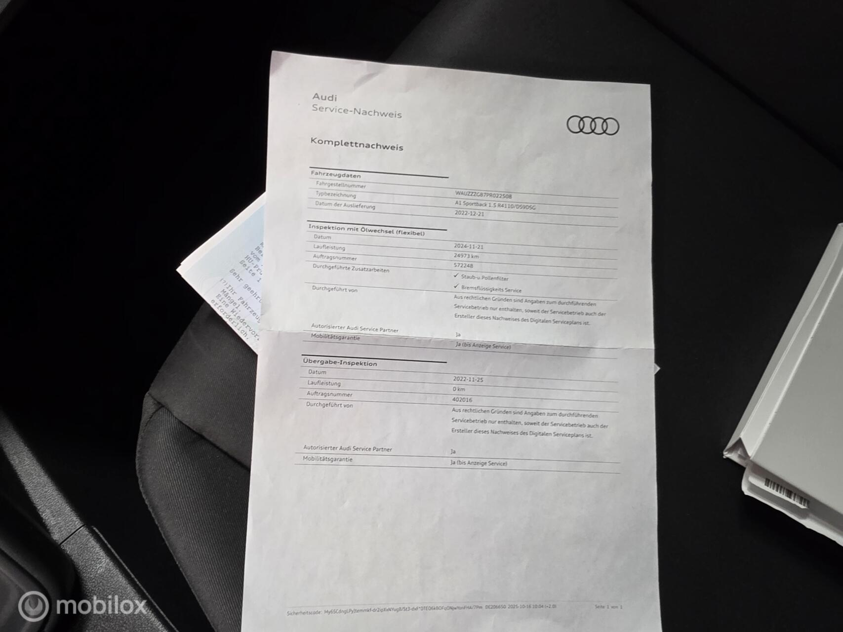 Foto van Audi A1 Sportback