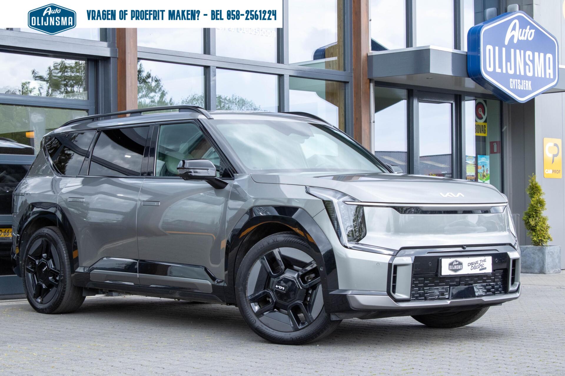 Kia Ev9 Launch Edition GT-Line AWD 99.8 kWh|Stoel Verkoeling + Verwarming|Massage|Pano|360 Camera|Headup| 2023 - voorkant