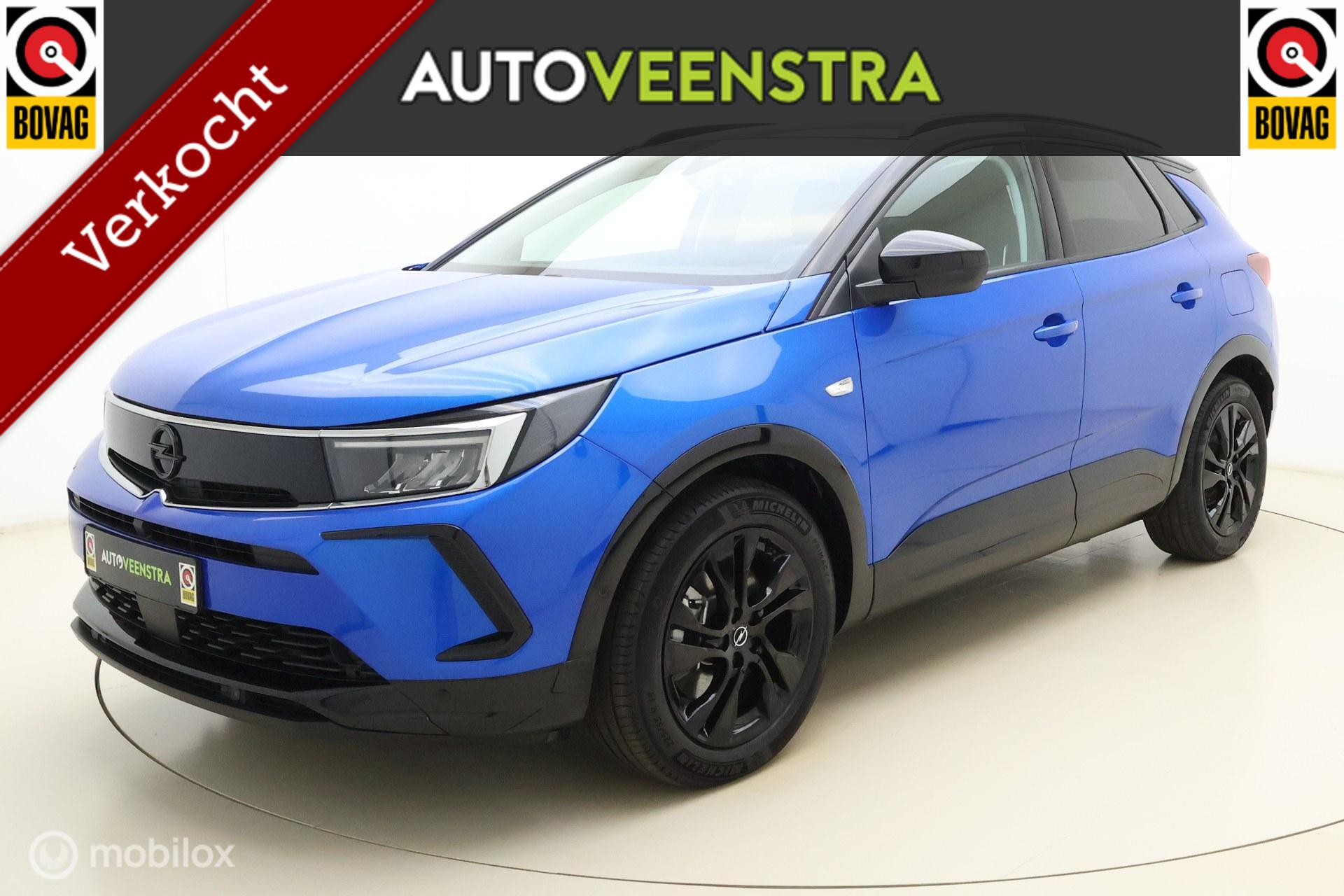 Opel Grandland 1.6 Plug-In Hybrid GS|TREKH|STOEL/STUUR.VERW 2022 - voorkant