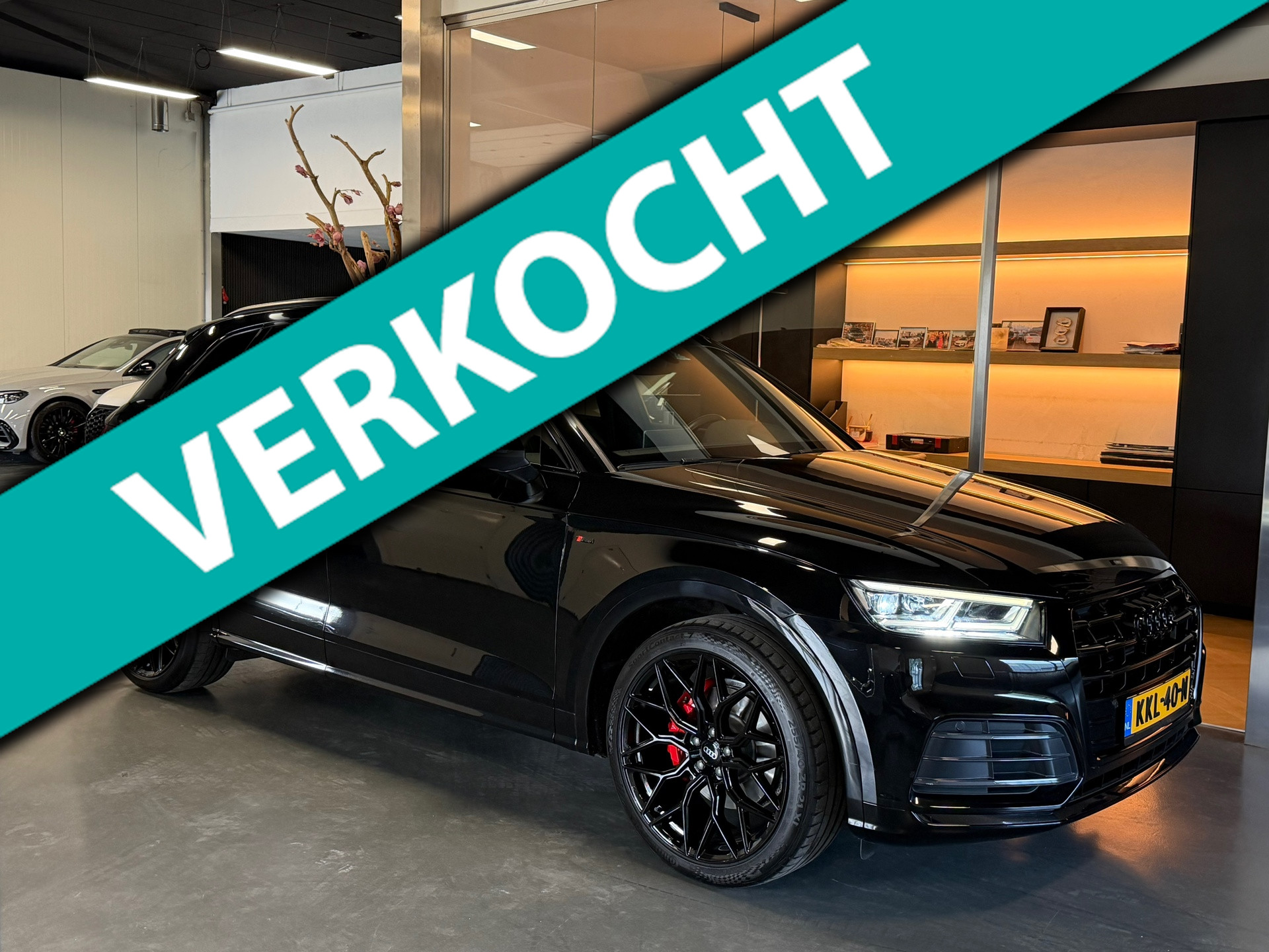 Audi Q5 2.0 TFSI quattro S Line 252PK RS stoel garantie 2018 2018 - voorkant