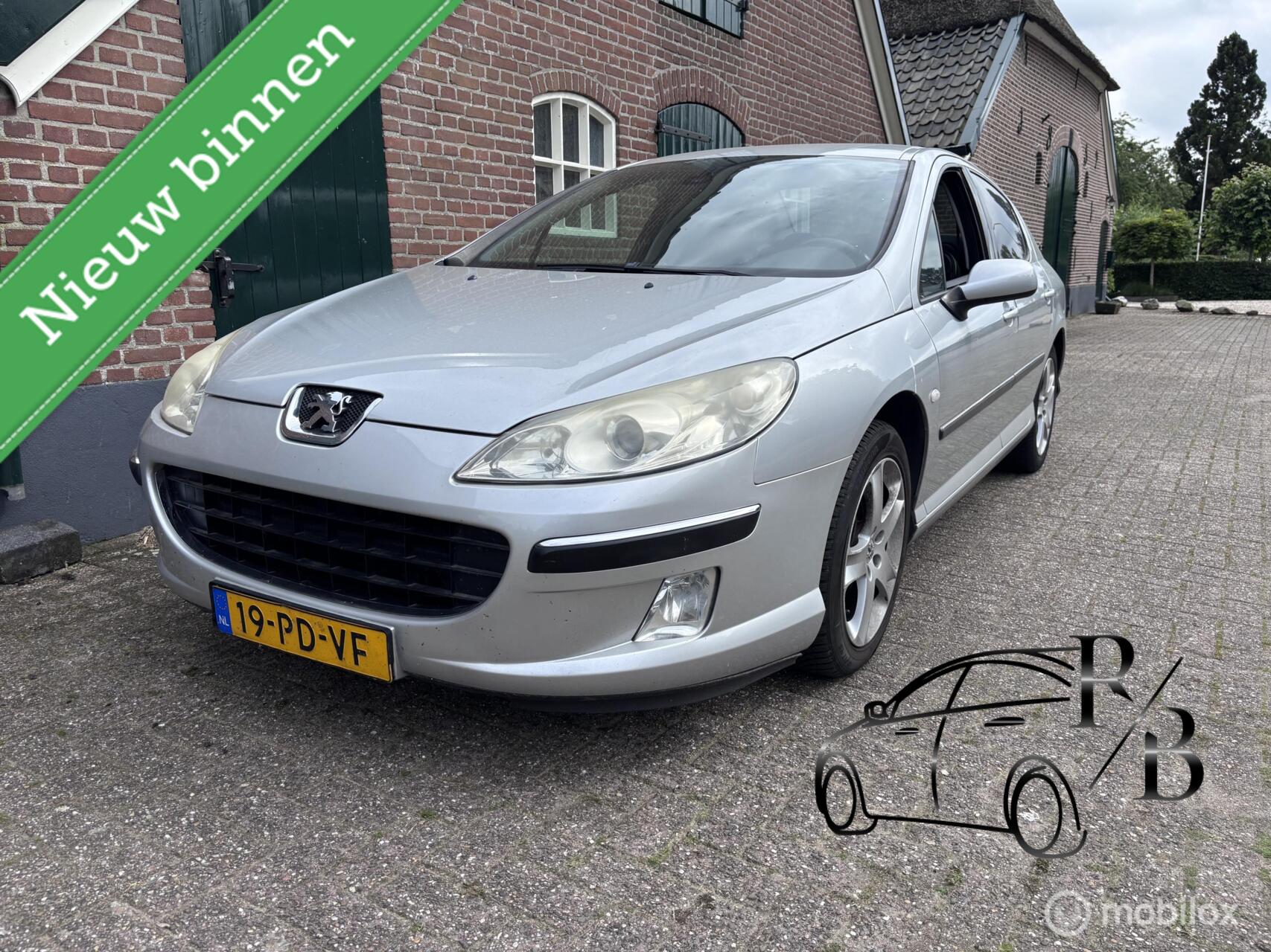Peugeot 407 2.0-16V XS INRUILKOOPJE!!  APK 2027 AIRCO LEER 2004 - voorkant