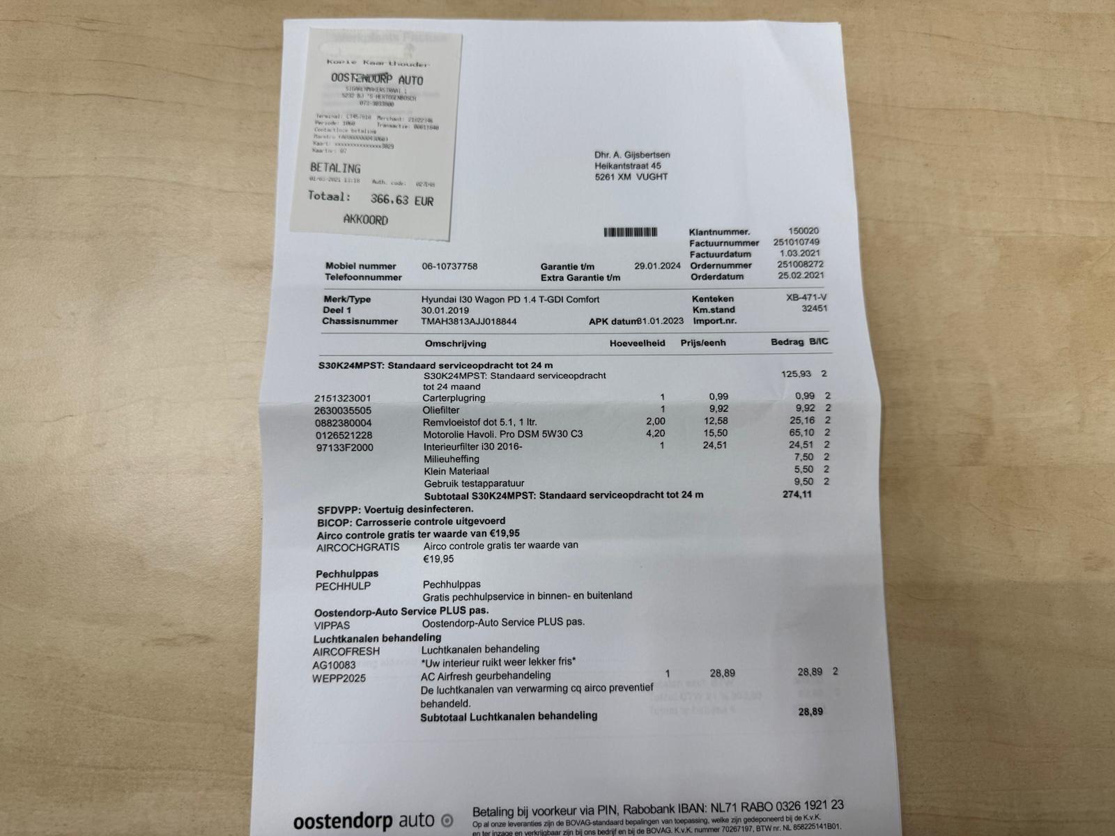 Foto van Hyundai I 30