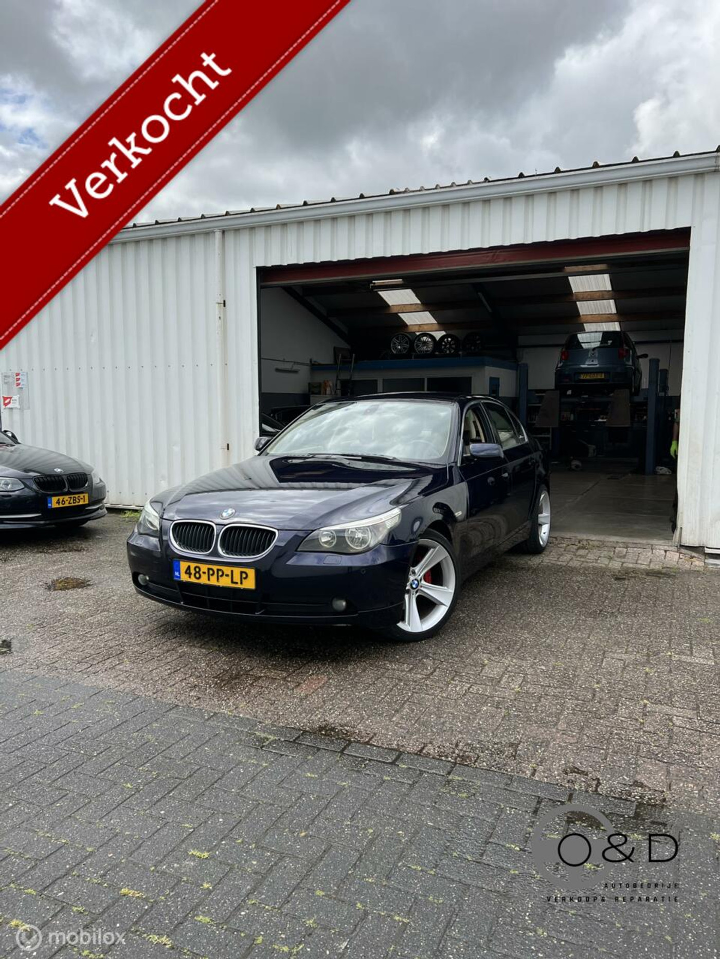 BMW 5-serie 520i Executive Automaat|19" Velgen|APK 05-2023 2004 - voorkant