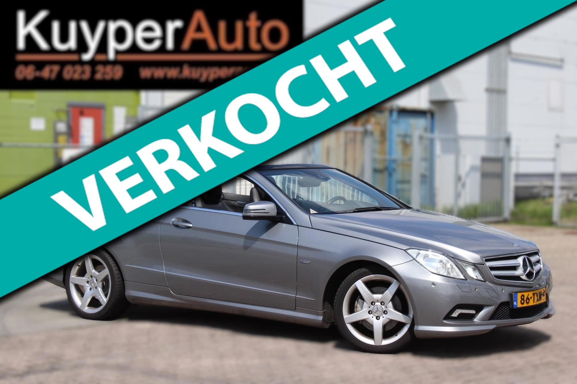 Mercedes-Benz E-klasse 200 CGI Elegance automaat AMG pakket 2011 - voorkant