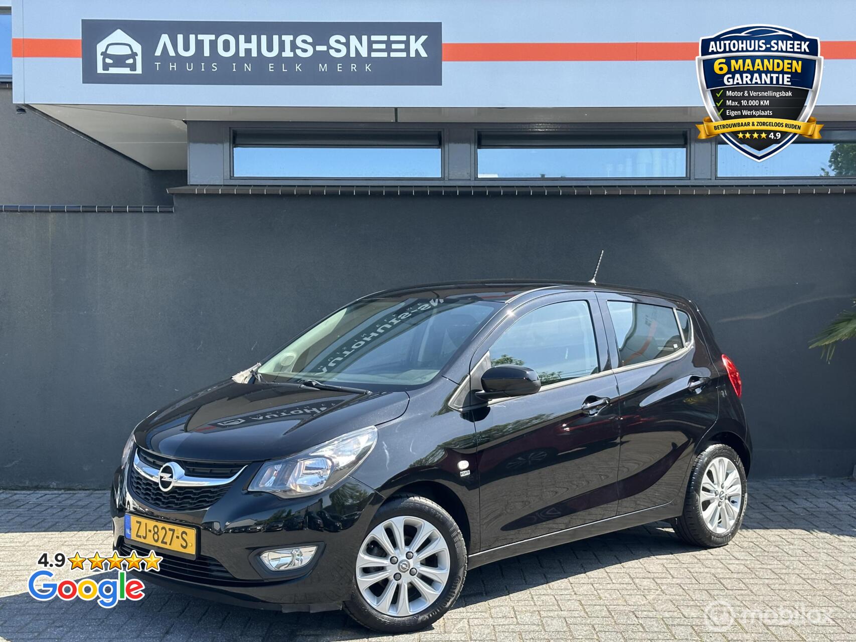 Opel Karl / Viva 1.0 ecoFLEX 120 Jaar Edition |Zuinig |Airco|Cruise 2019 - voorkant