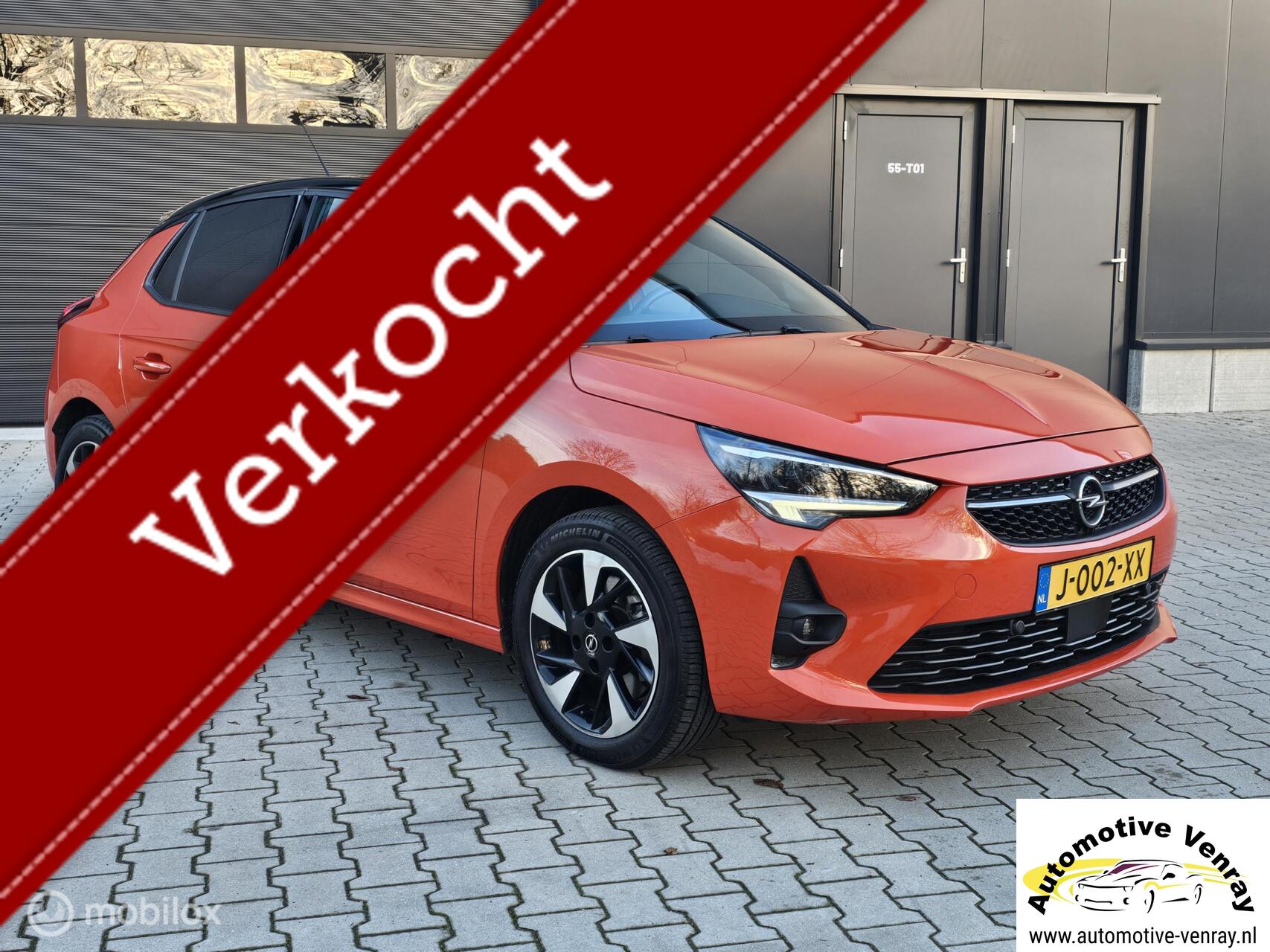 Opel Corsa GS Line 50 kWh 92% Battery Certificaat 2020 - voorkant