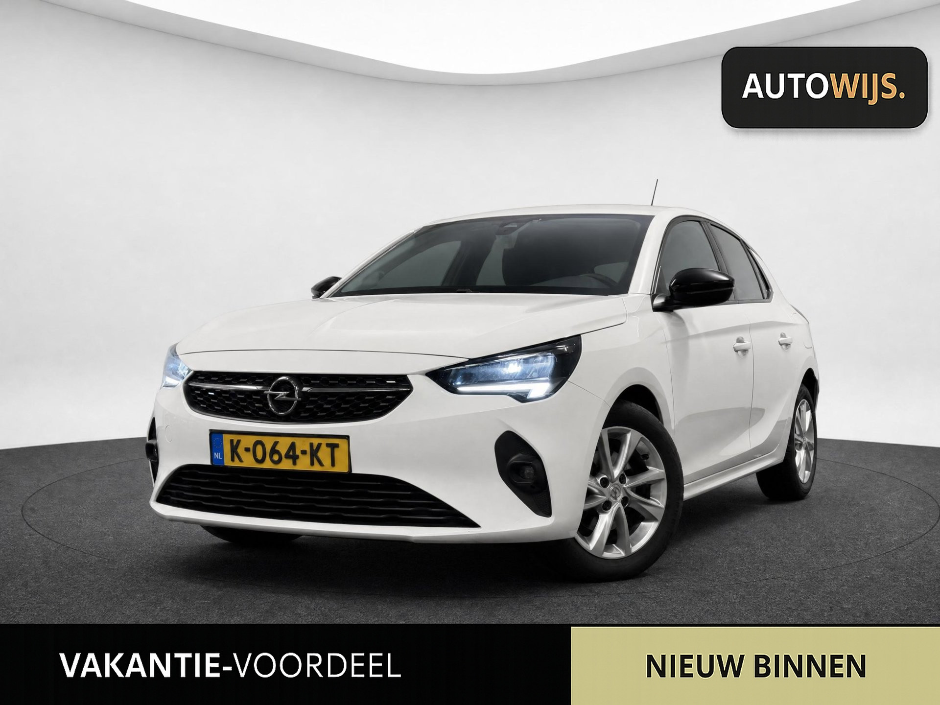 Opel Corsa 1.2 Elegance|LED|CARPLAY|D-RIEM VV|GROOT SCHERM|KEYLESS| 2021 - voorkant