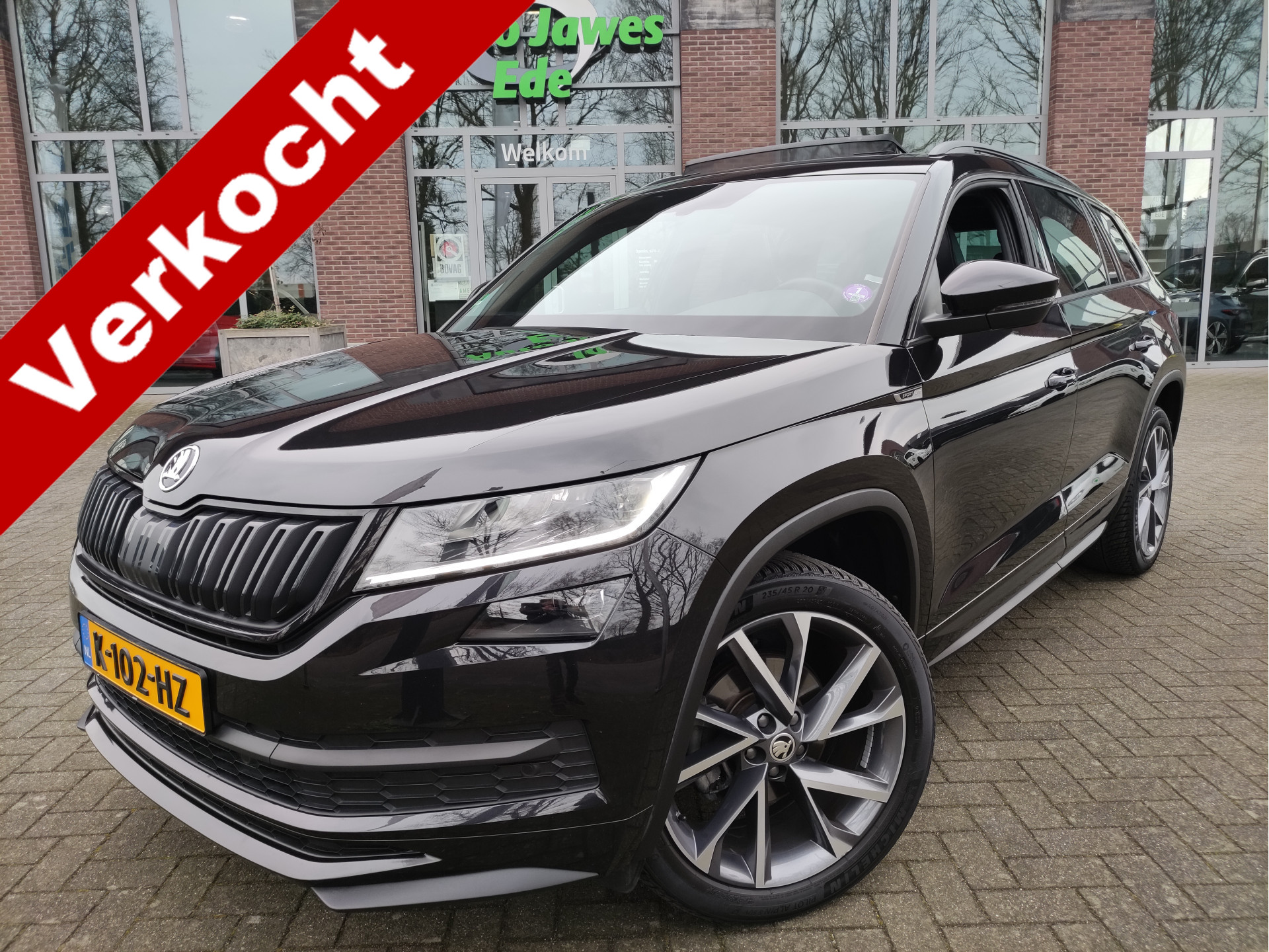Skoda Kodiaq 1.5 TSI DSG Sportline Business 2021 - voorkant