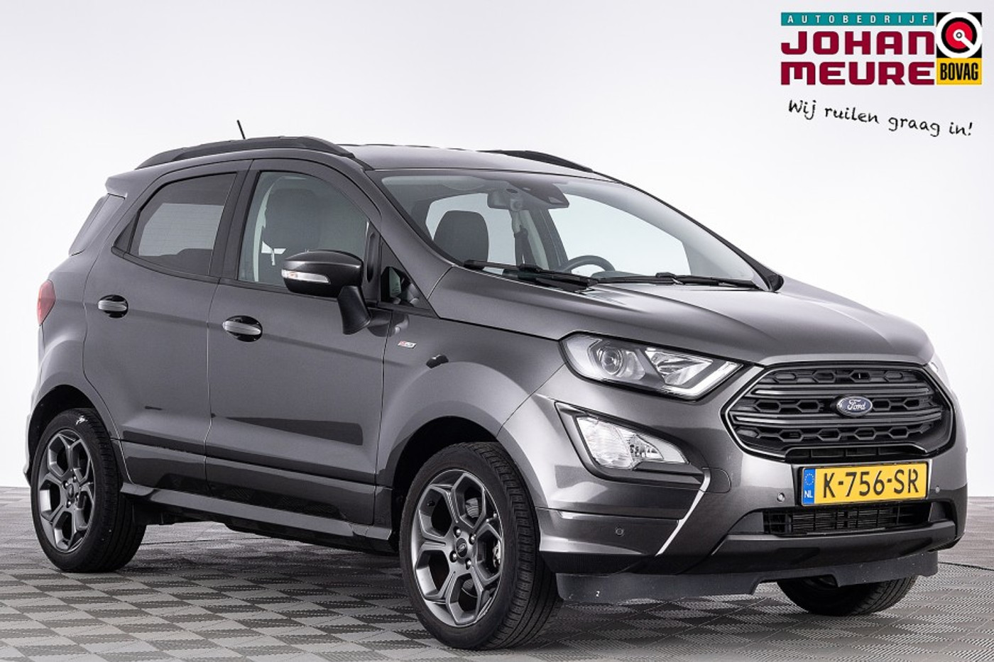 Ford Ecosport 1.0 EcoBoost ST-Line X-Pack | B&O | Half LEDER | NAVI | STOELVERWARMING ✅ 1e Eigenaar . 2021 - voorkant