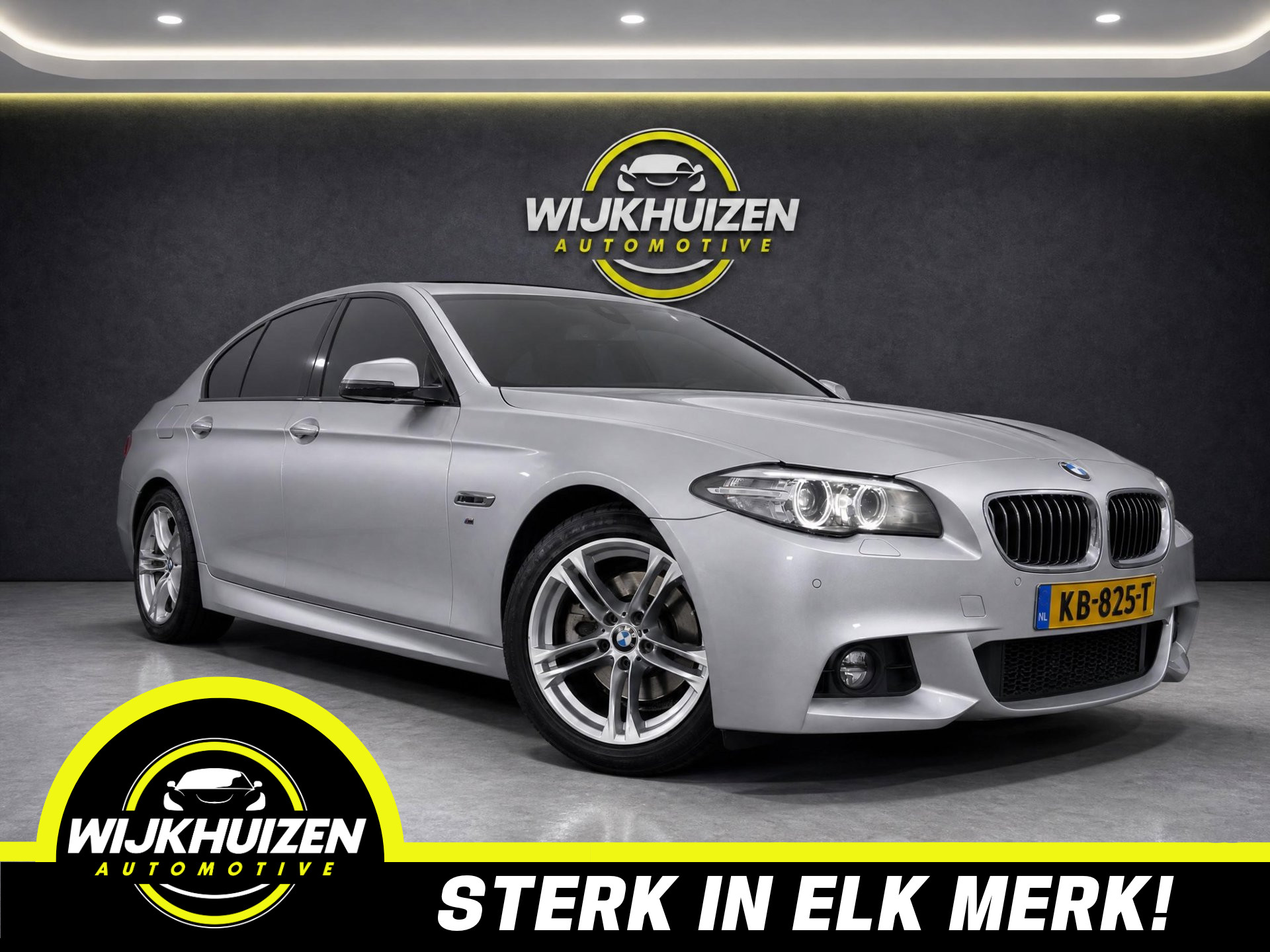 BMW 520i 520i M Sport Edition High Executive Automaat met Schuifdak !!! Vol opties !!! NL Auto !!! 2016 - voorkant