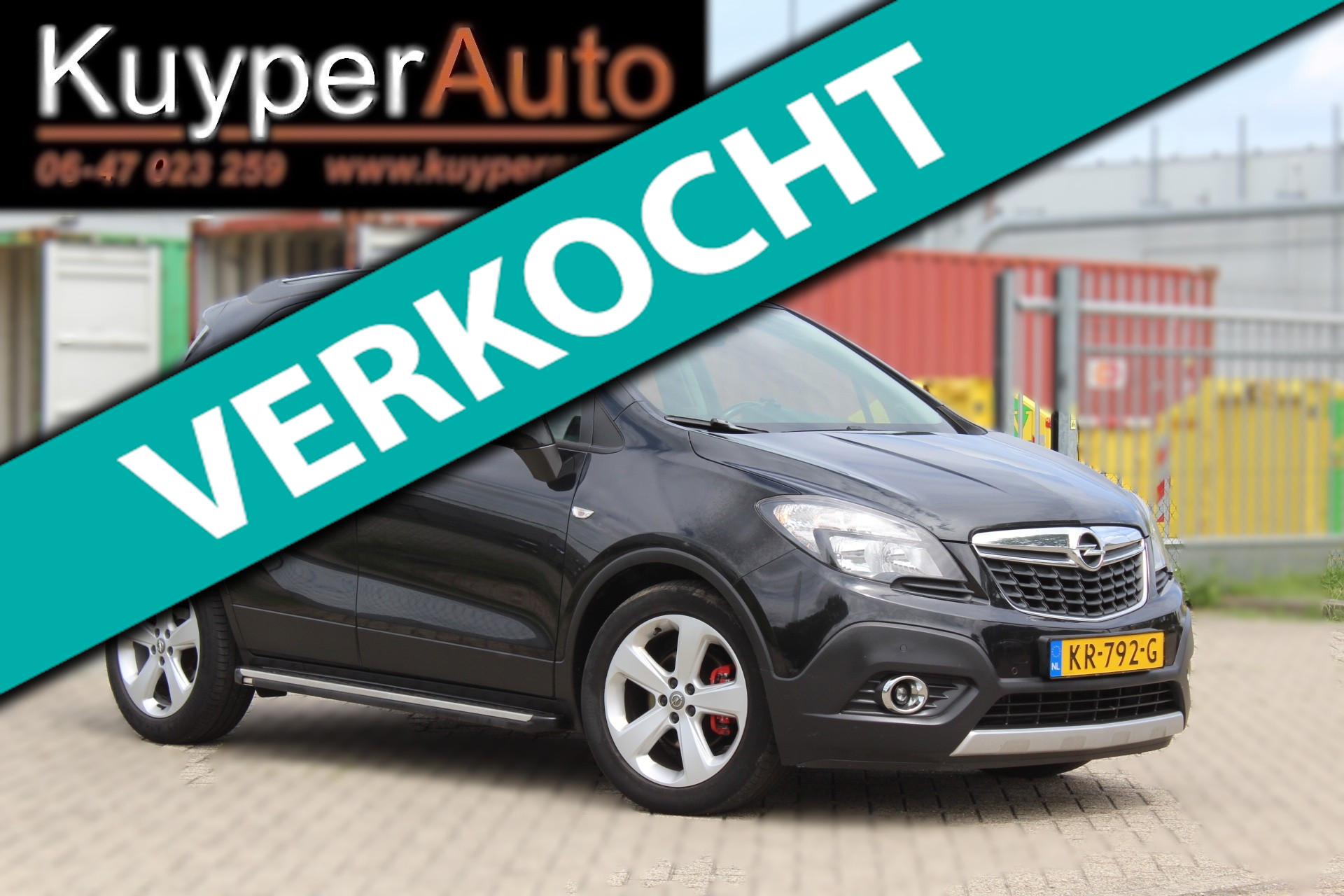 Opel Mokka 1.4 T Cosmo automaat goed onderhouden trekhaak camera 2015 - voorkant
