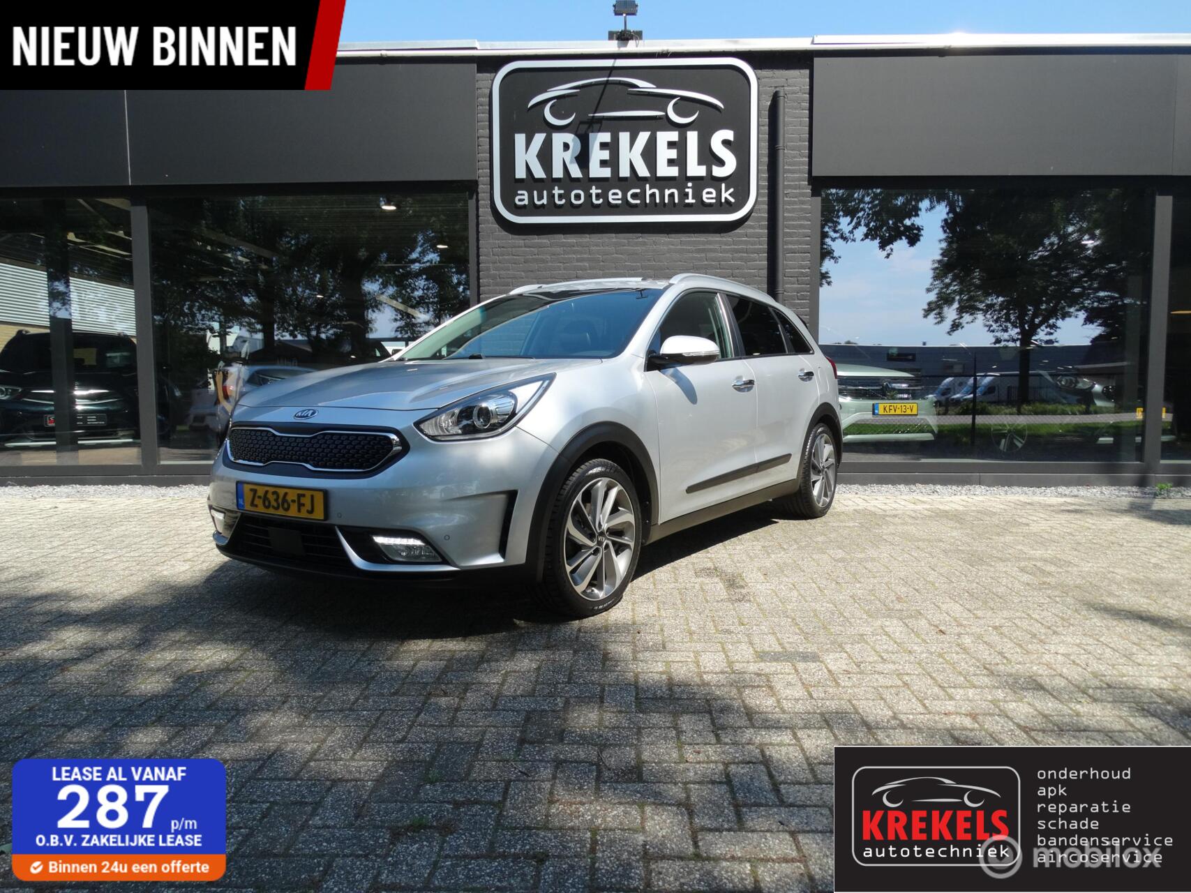 Kia Niro 1.6 GDi Hybrid ExecutiveLine 2018 - voorkant