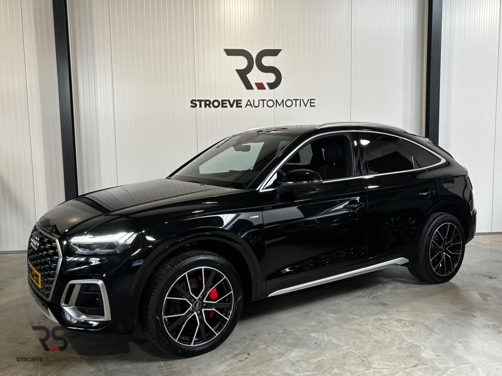 Audi Q5 Sportback 50 TFSI-e S-Tronic S-Edition | Navi | Matrix | Virtual | 2x S-Line | Camera | PDC | DAB | 1e Eig | Org NLD | 2021 - voorkant