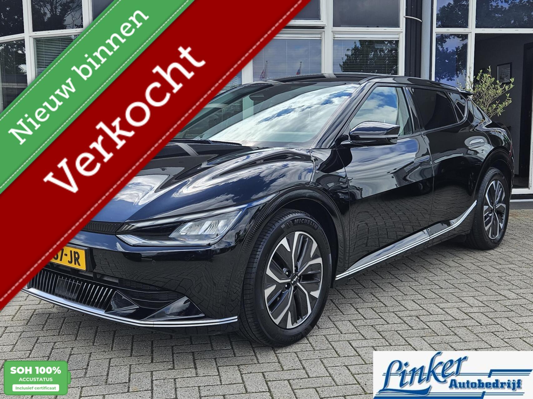 Kia Ev6 Plus 77.4 kWh 100%SOH /TREKHAAK/ RIJKLAAR / NL AUTO 2021 - voorkant