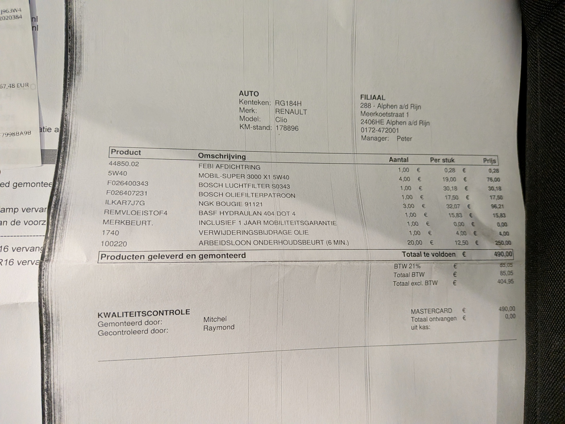 Foto van Renault Clio