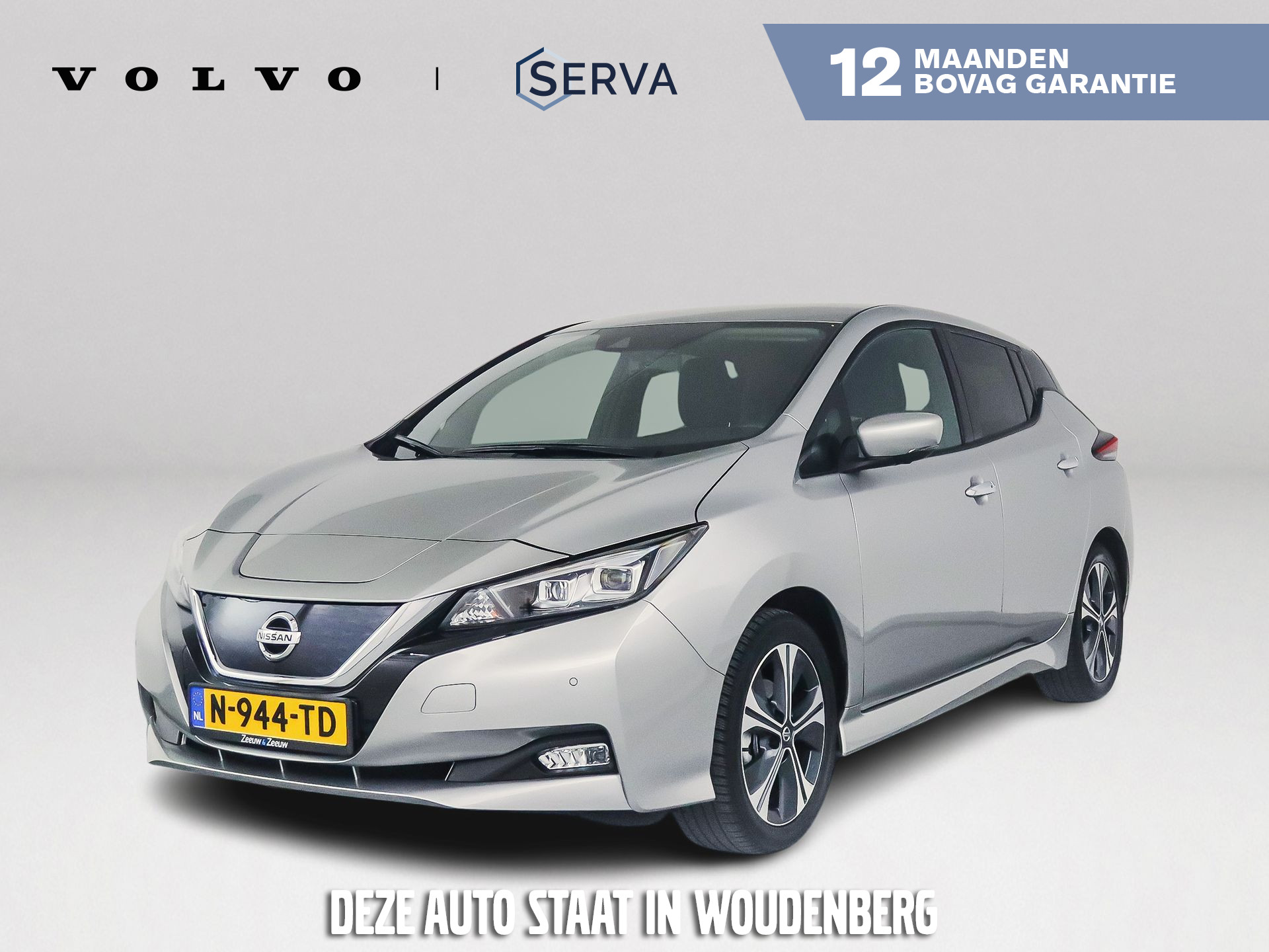 Nissan Nissan Leaf 40kwh Tekna 40 kWh | 360° camera | Stoelverwarming | Keyless | Extra getint glas 2021 - voorkant