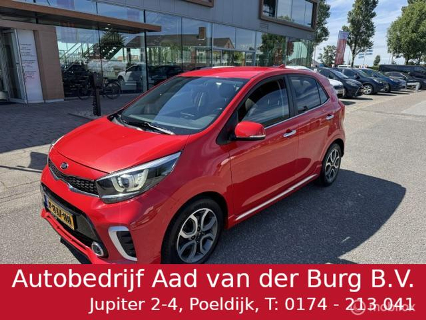 Kia Picanto 1.0 DPi GT-Line  , GT Interieur , GT Voor- & Achter bumpers  ,  Navigatie & Camera , Bluetooth , Apple carplay & Android auto, Speciale sportive uitvoering 2020 - voorkant