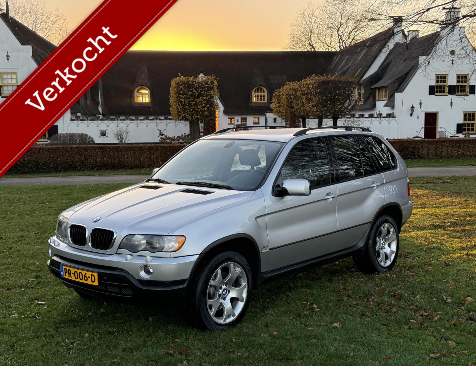 BMW X5 3.0i Aut Youngtimer Sport leder xenon geen 2e zo mooi 2003 - voorkant
