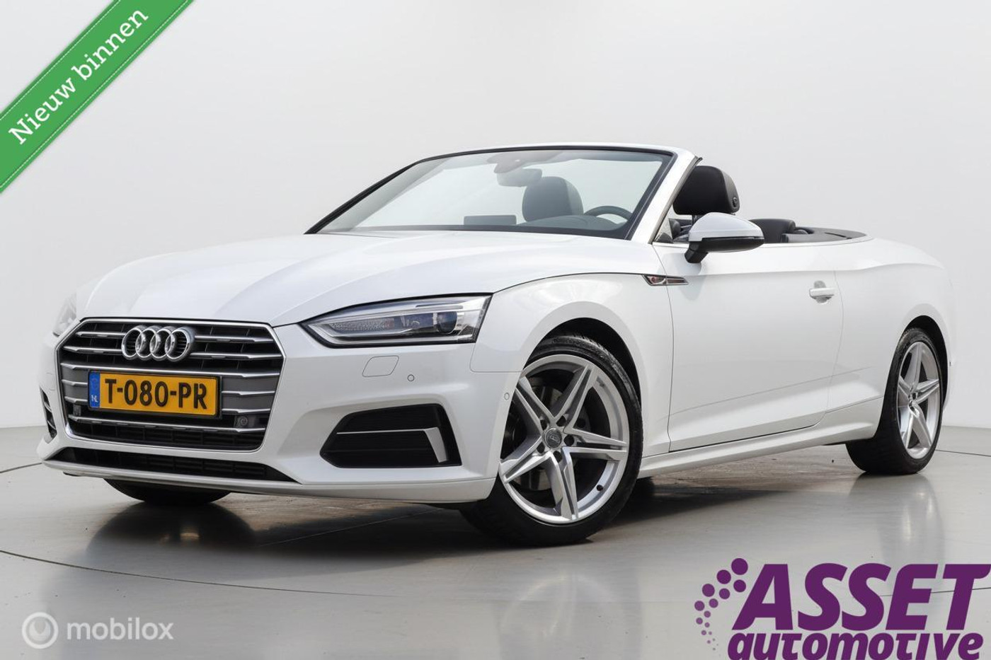 Audi A5 Cabriolet 2.0 TFSI aut MHEV Pro Line Plus 3x S-Line 2018 - voorkant