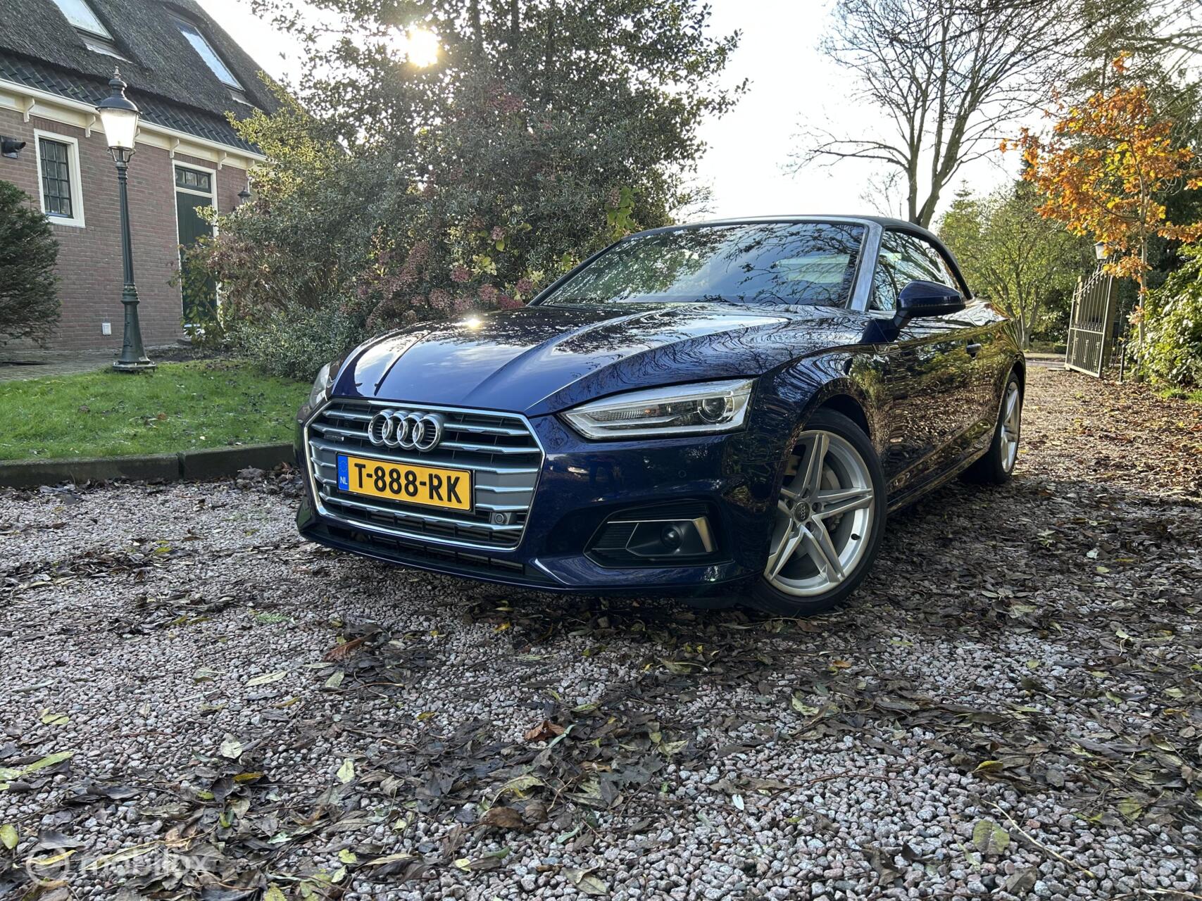 Audi A5 Cabriolet 45 TFSI quattro Sport S Line Edition 2019 - voorkant