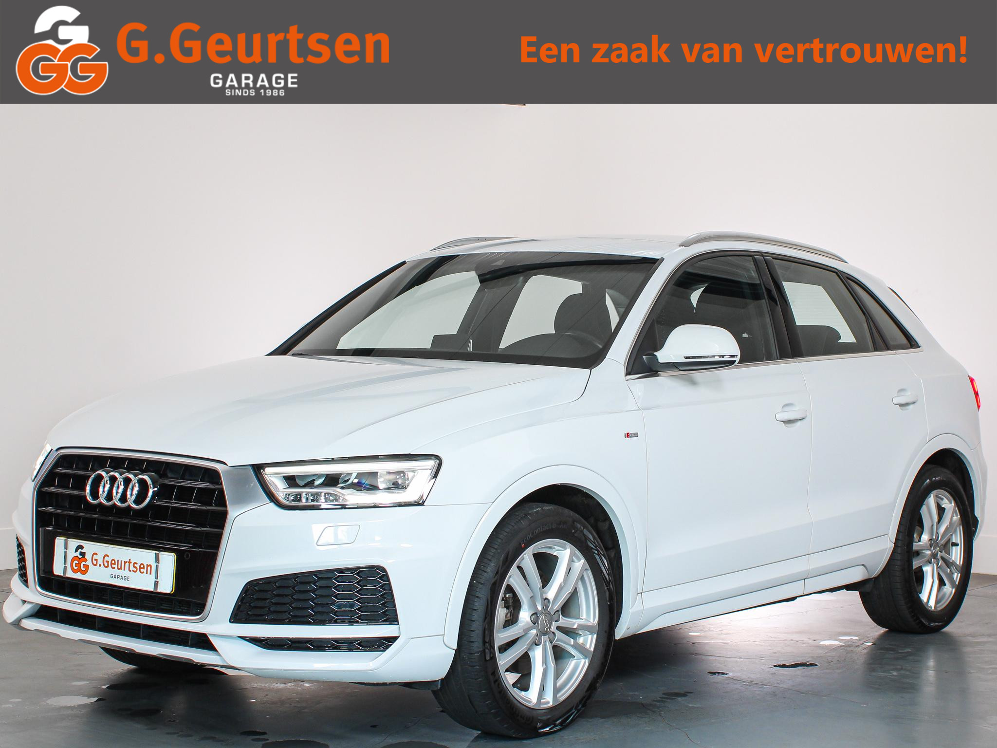 Audi Q3 1.4 TFSI CoD S-Line, Camera, LED koplampen, 2018 - voorkant