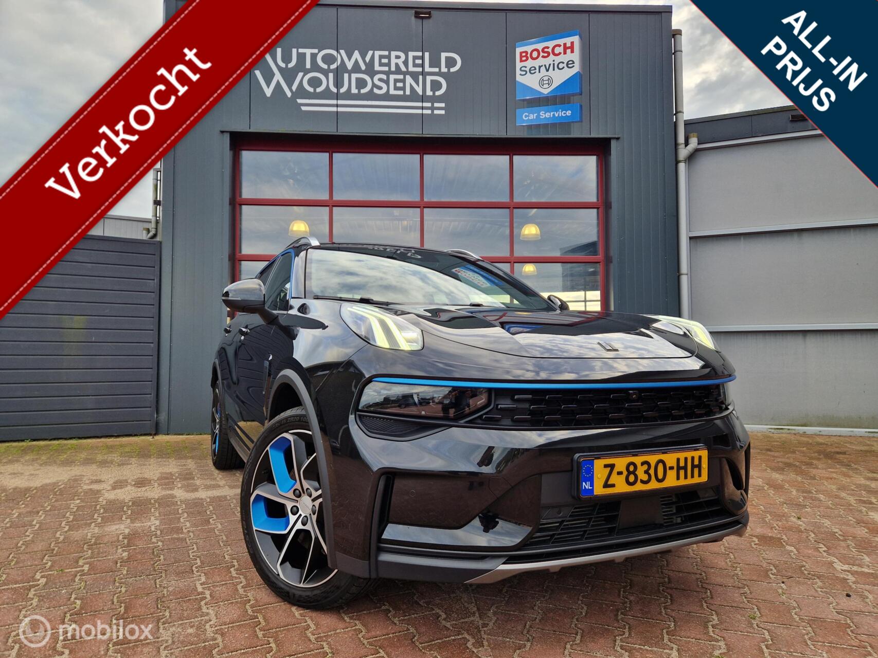 Lynk&co LYNK & Co 01 1.5 12MND BOVAG GAR|NAVI|ECC|360° CAMERA|BLACKLINE|STOELVERW|ACC 2022 - voorkant