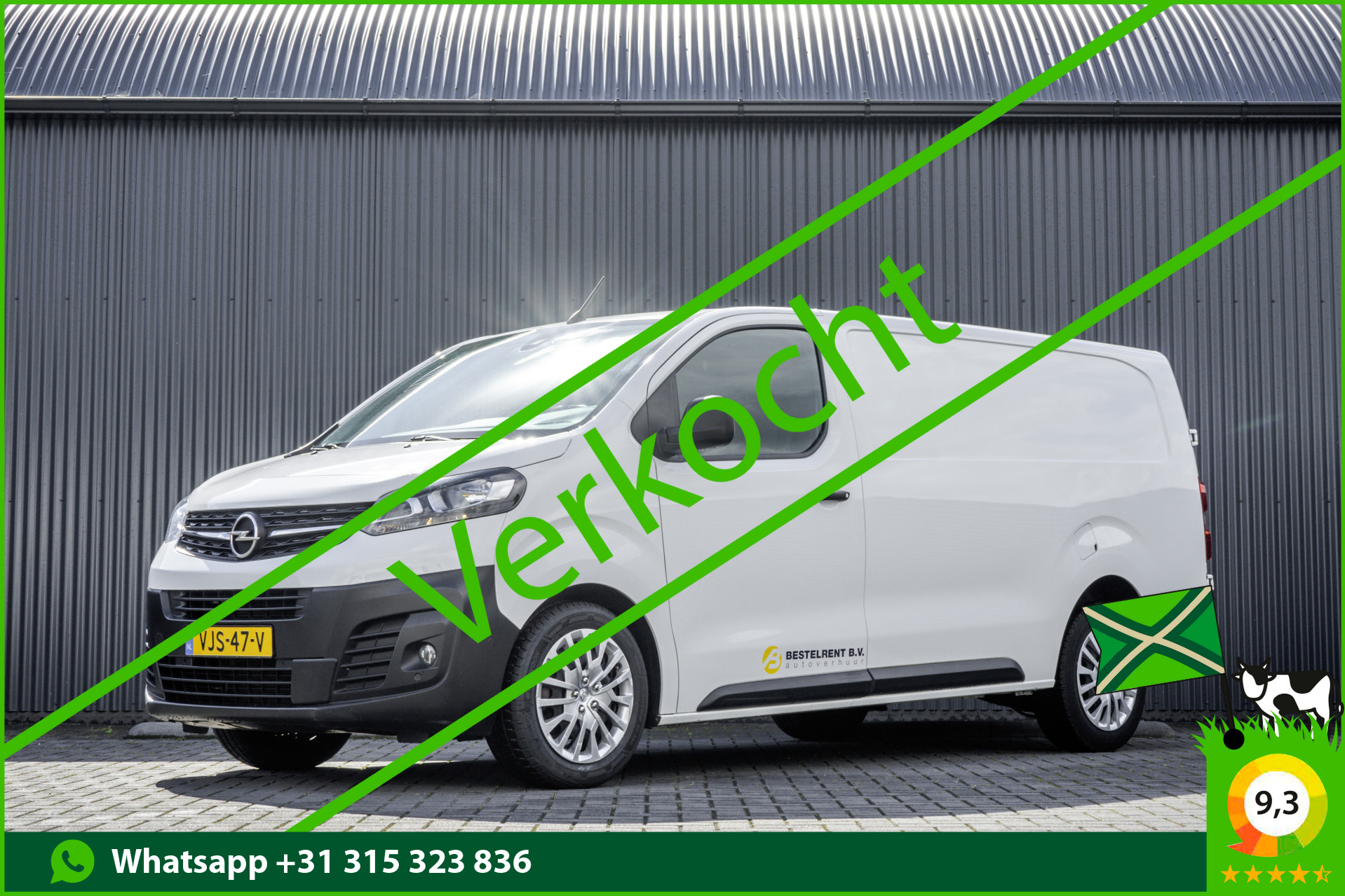 Opel Vivaro **1.5 CDTI L3H1 | Euro 6 | Cruise | Carplay | Camera | Airco | PDC** 2021 - voorkant