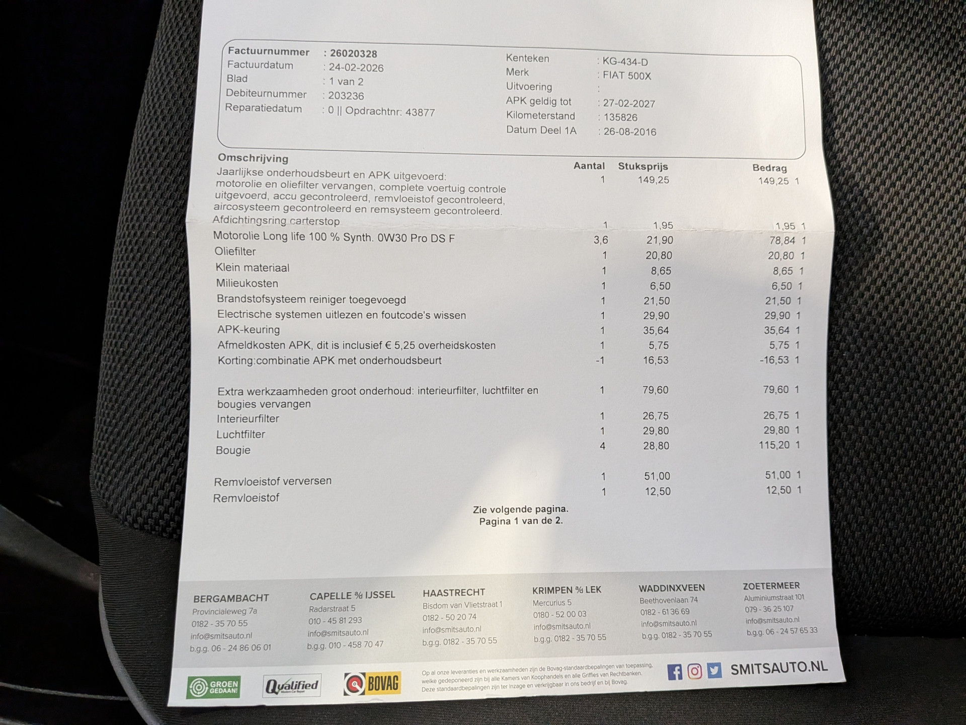 Foto van Fiat Fiat 500x