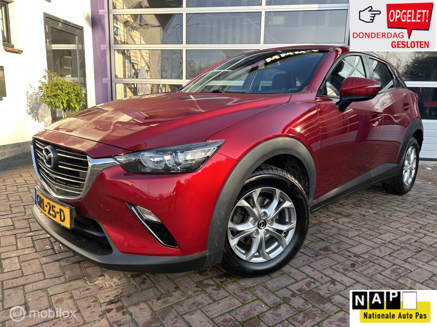 Mazda Cx-3 2.0 SkyActiv-G 120 TS * NAVIGATIE * TREKHAAK 2020 - voorkant