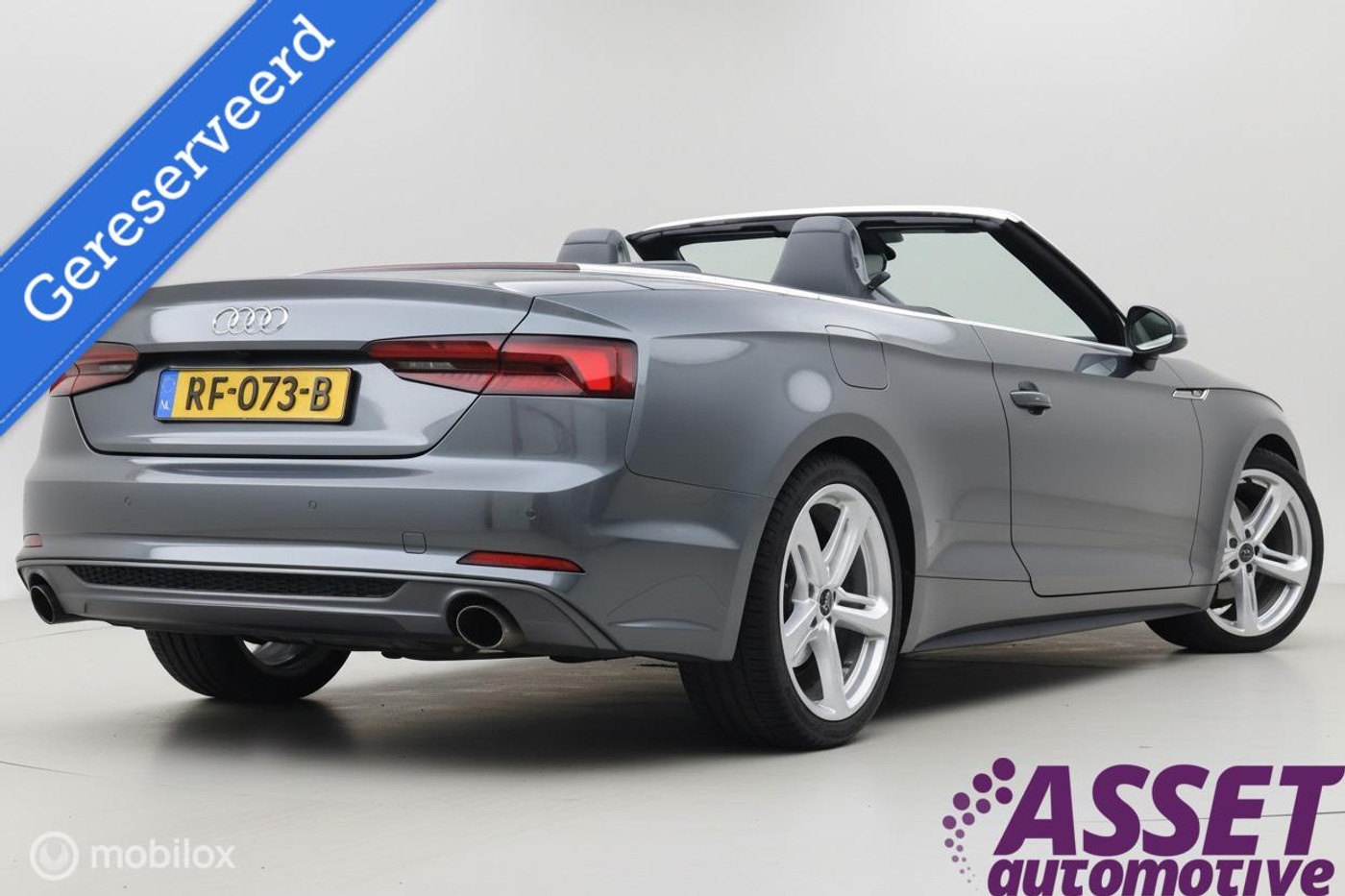 Audi A5 Cabriolet 2.0 TFSI aut 3x S-Line trekhaak | virtual 2018 - voorkant