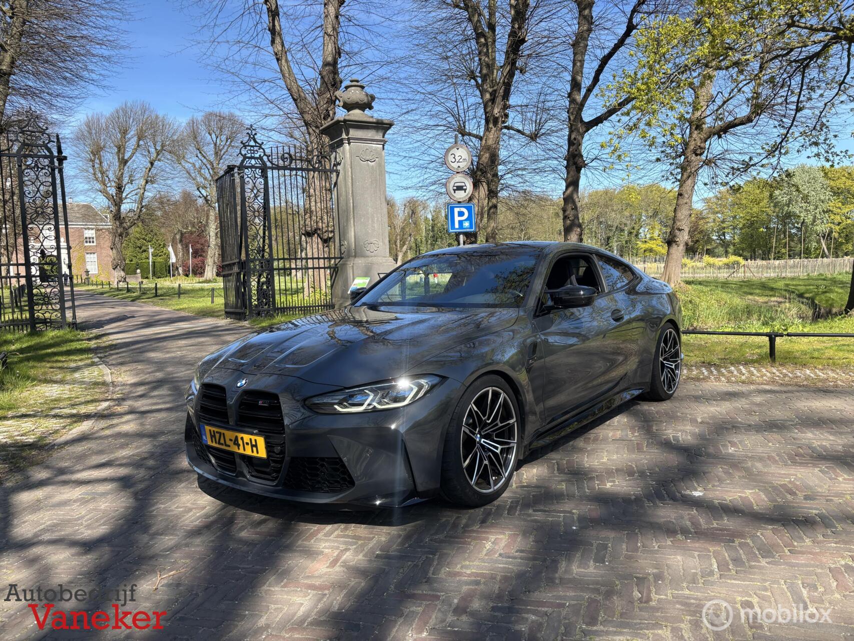 BMW M4 xDrive Competition|Individual|Schaalstoelen|Garantie 2027|H&K|HUD| 2022 - voorkant