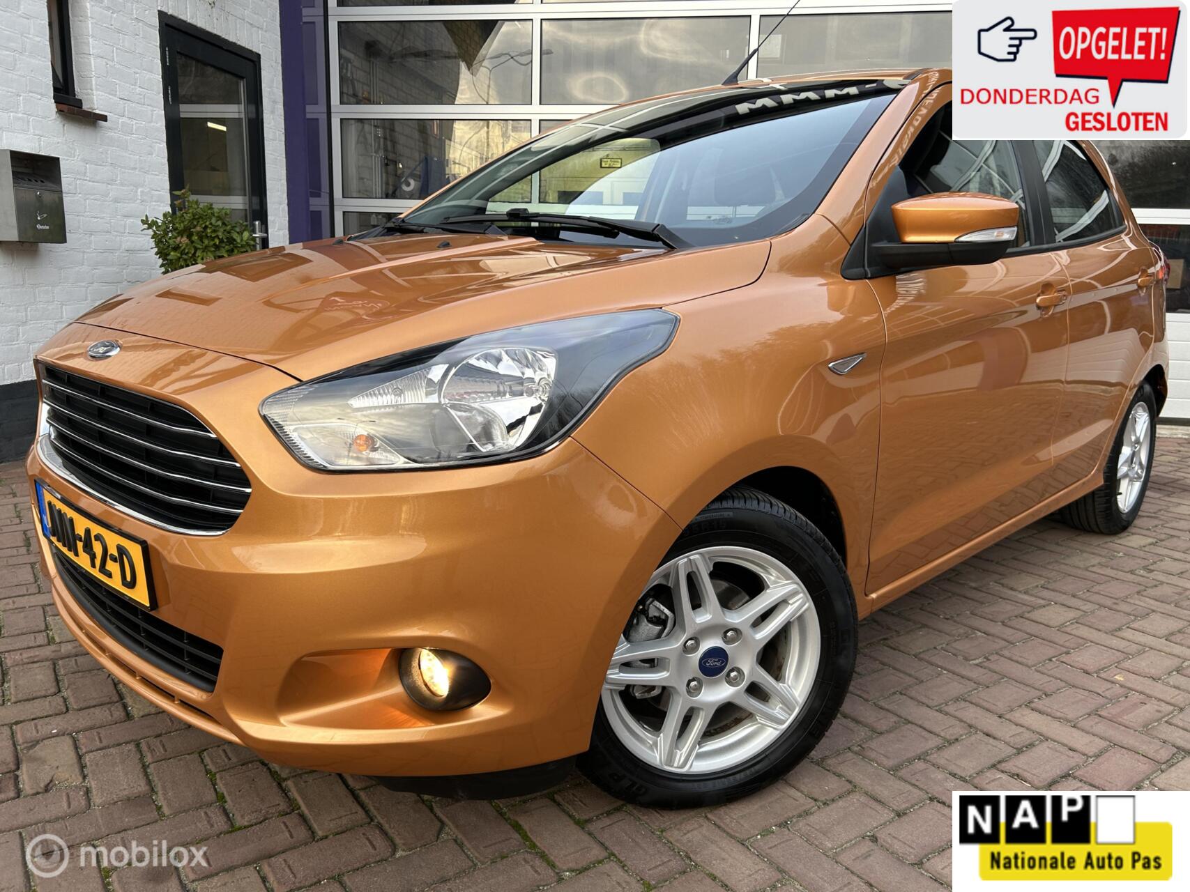 Ford Ka+ 1.2 Trend Ultimate * AIRCO * LM VELGEN * SYNC * 2018 - voorkant