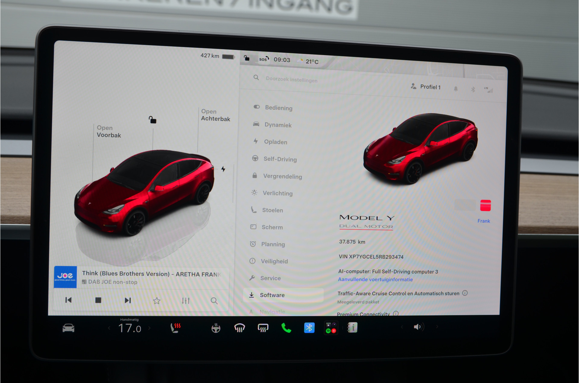 Foto van Tesla Model Y
