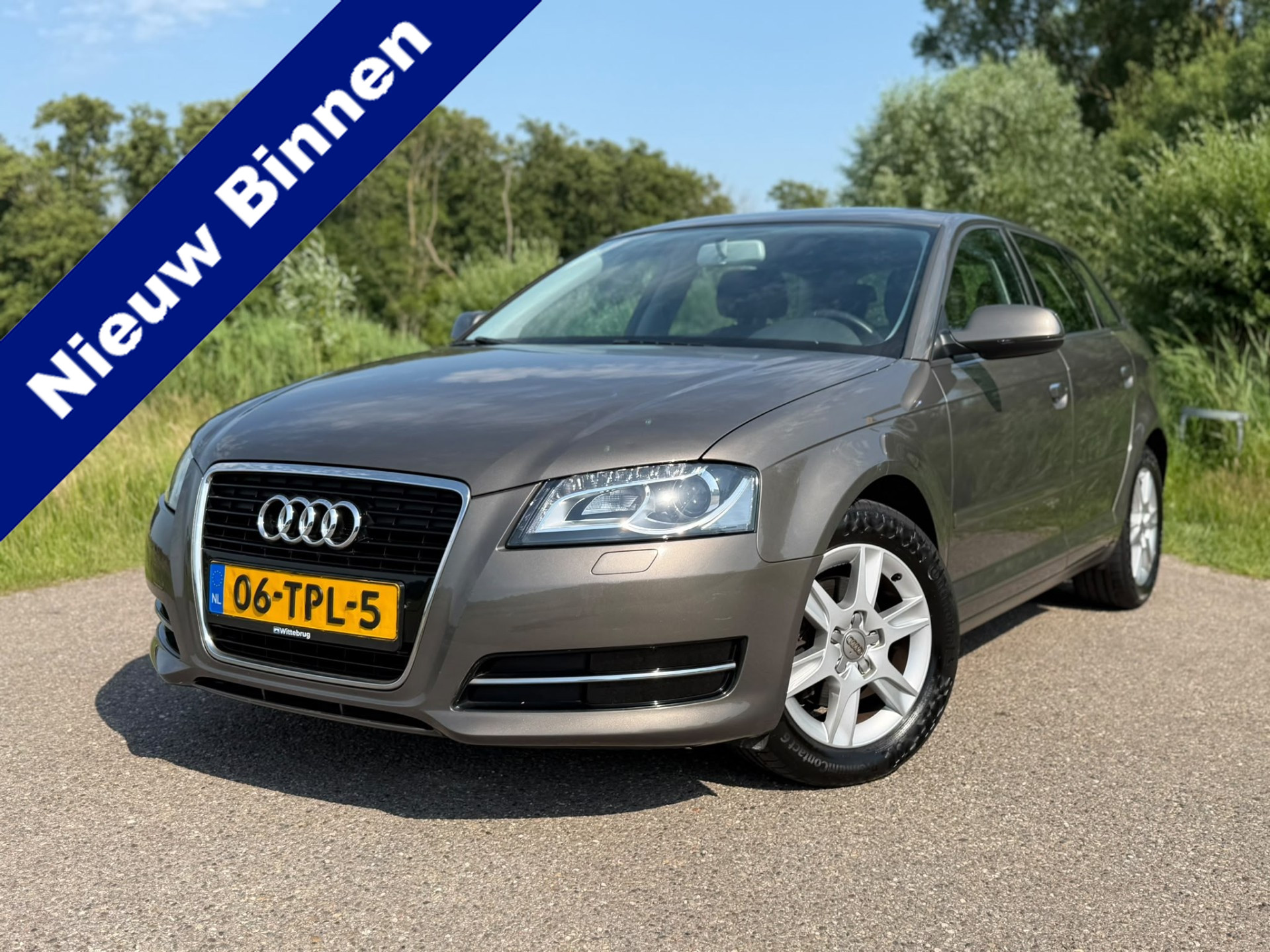 Audi A3 Sportback 1.4 TFSI Attraction Advance / 1ste Eigenaar/ Automaat/ / Airco / Navi / Cruise Control / PDC / LM Velg / NAP 2012 - voorkant