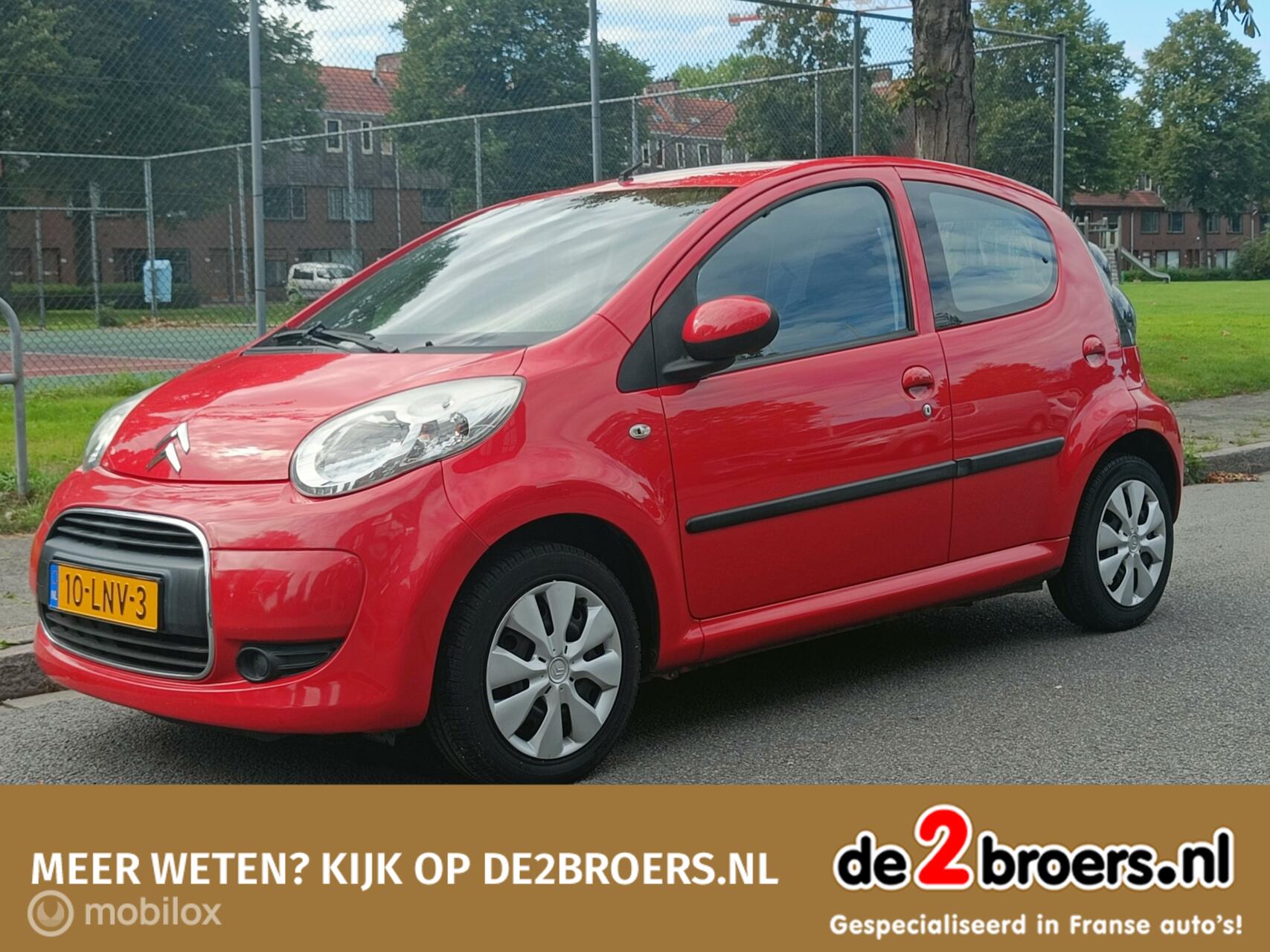 Citroen C1 1.0-12V Ambiance 2010 - voorkant