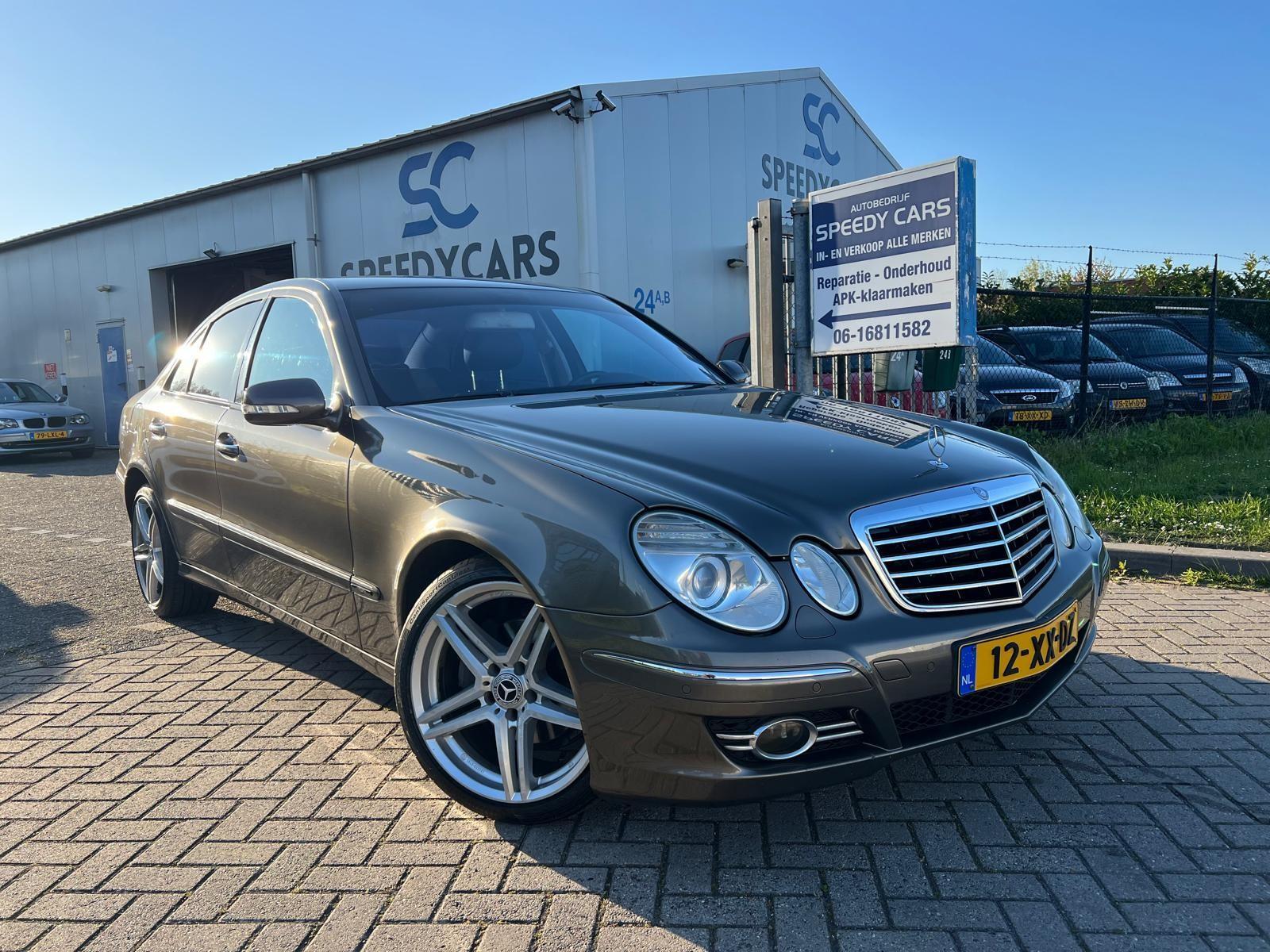 Mercedes-Benz E 200 Kompressor 200 K. Avantgarde LPG G3 Leer Automaat 2007 - voorkant