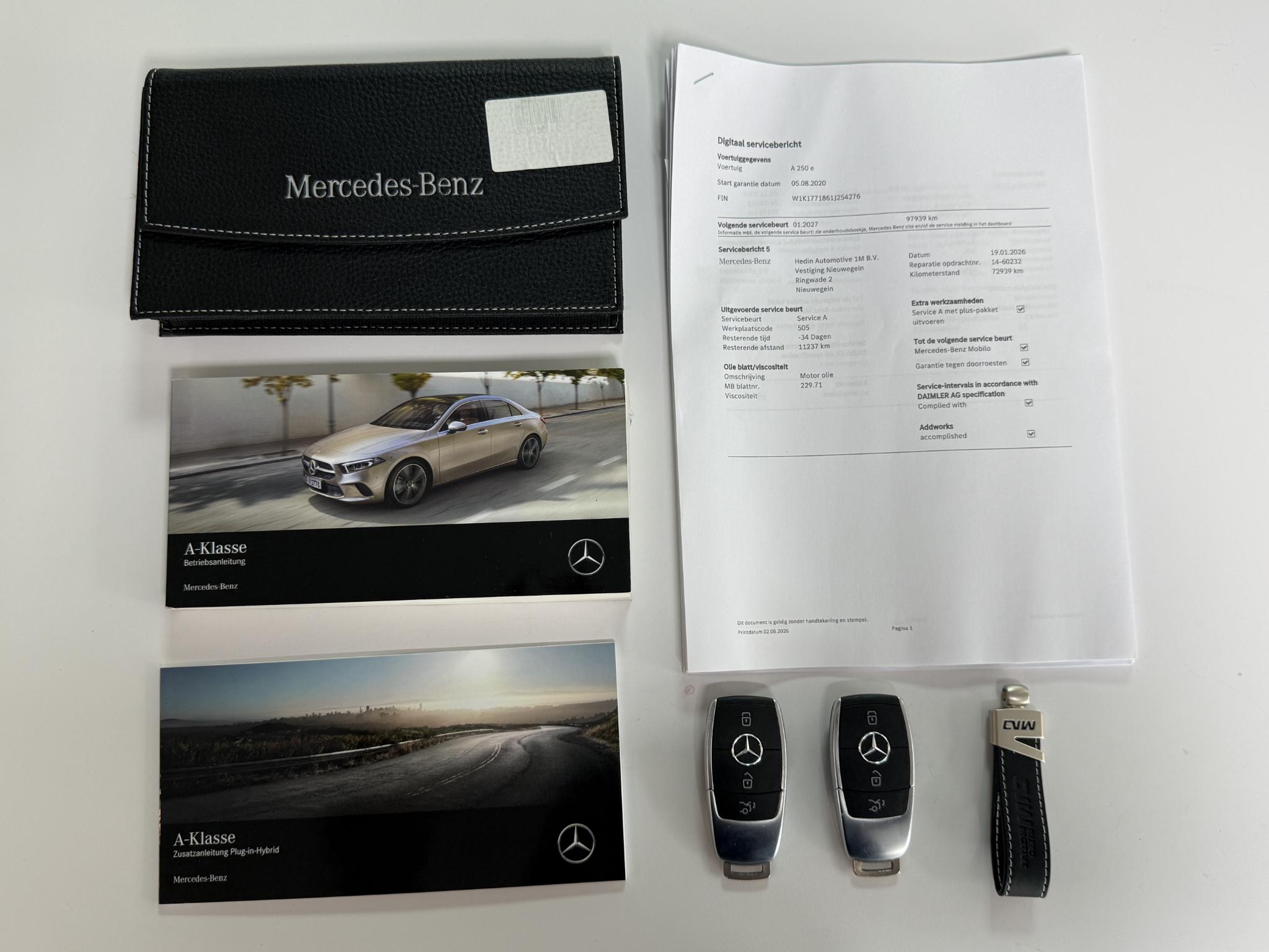 Foto van Mercedes-Benz A 250 E