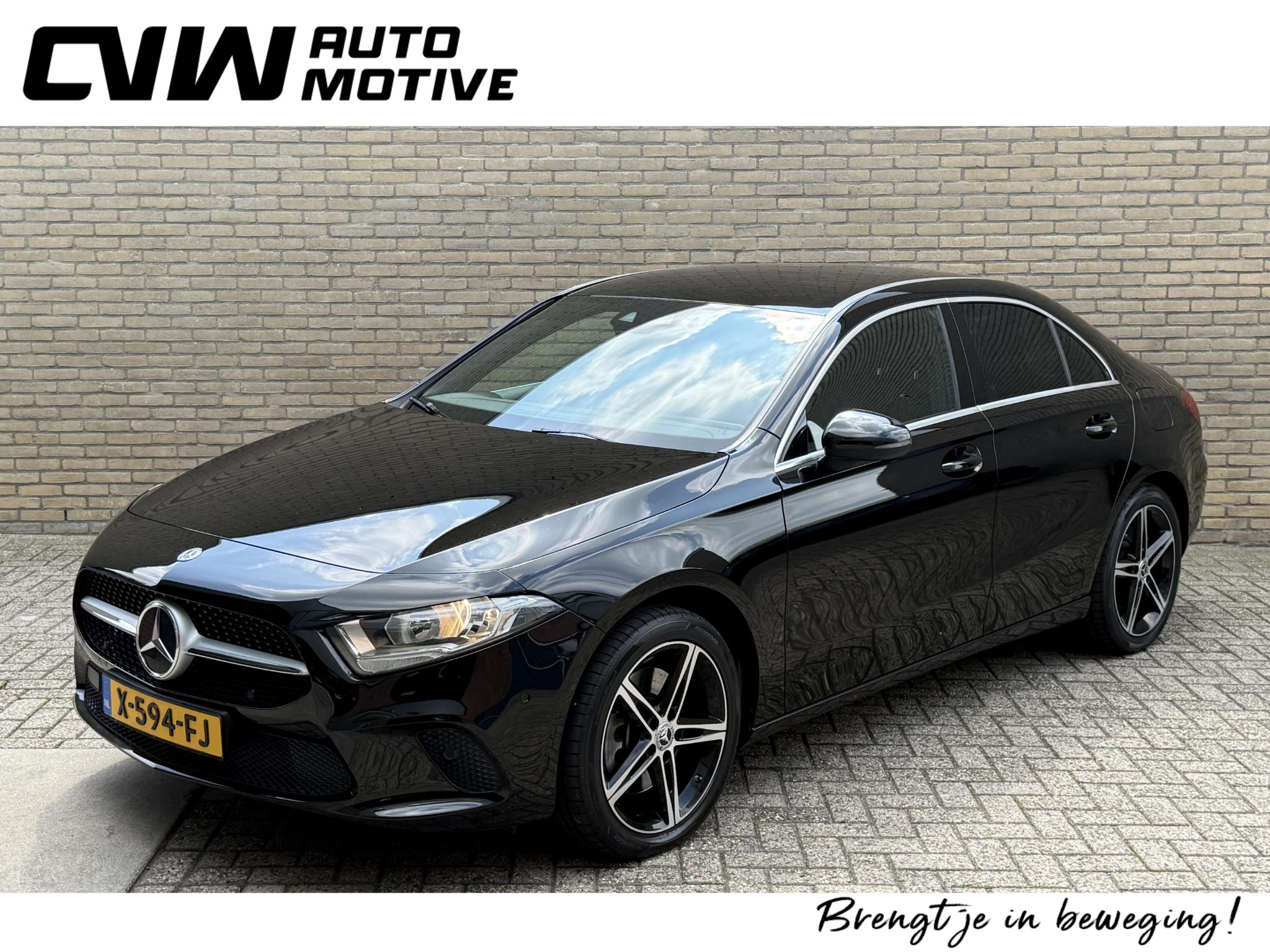 Mercedes-Benz A 250 E 250 e 218pk | Half leder | Sfeerverlichting | 2020 - voorkant
