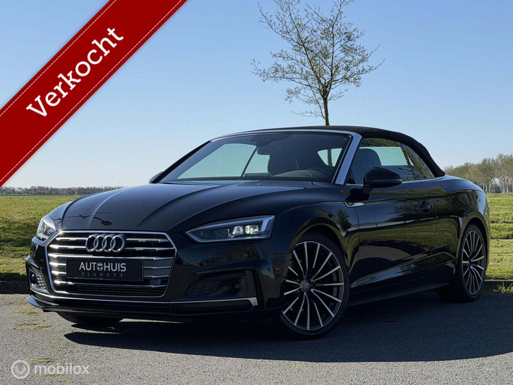 Audi A5 Cabriolet 40 TFSI Sport S Line Edition 2019 - voorkant
