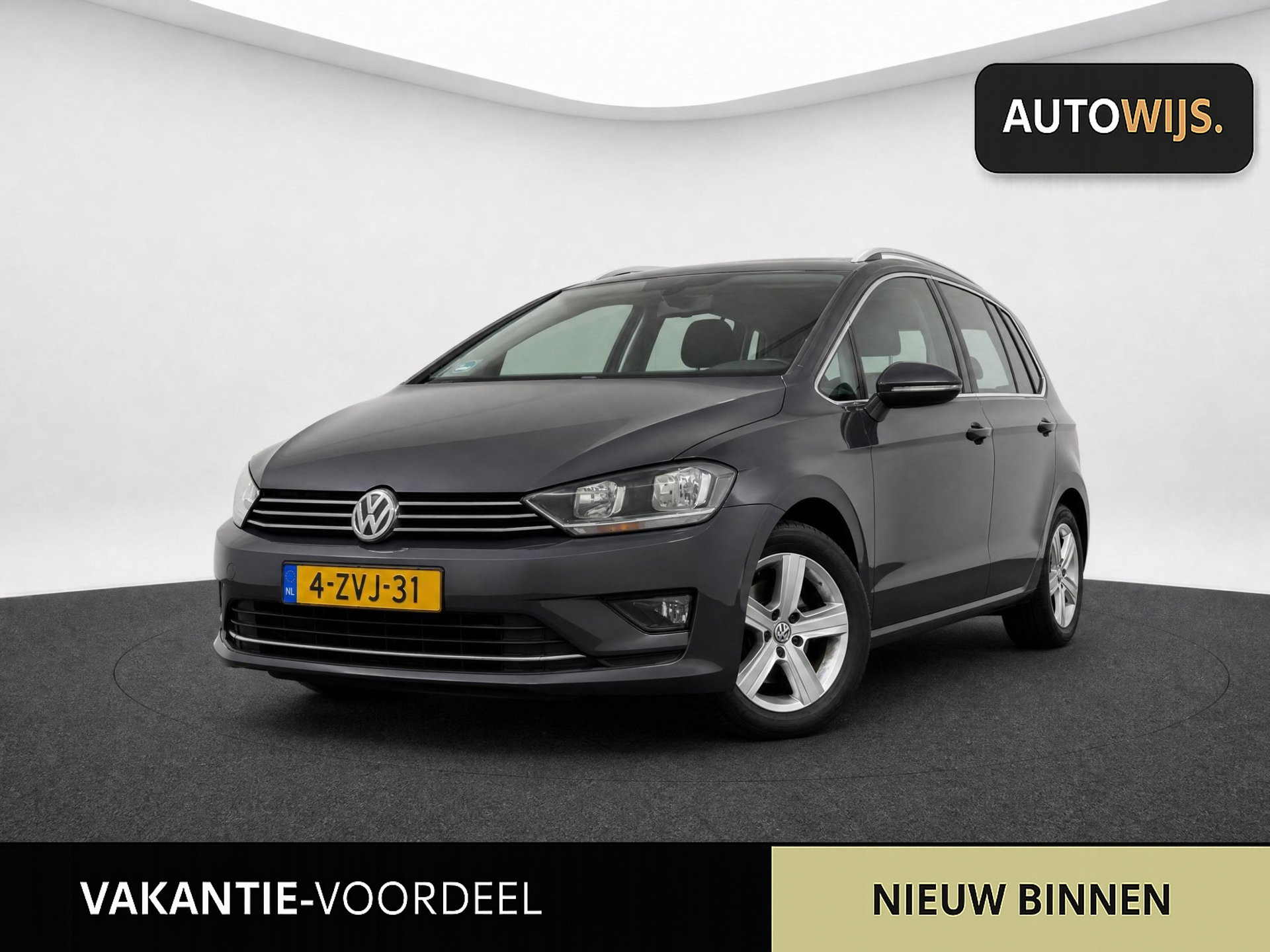 Volkswagen Golf Sportsvan 1.4 TSI Highline|TREKHAAK|NL AUTO|CLIMA|GOED ONDERHOUDEN 2015 - voorkant