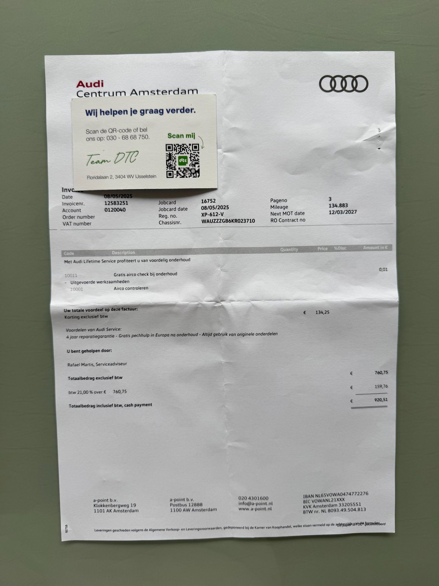 Foto van Audi A1 Sportback