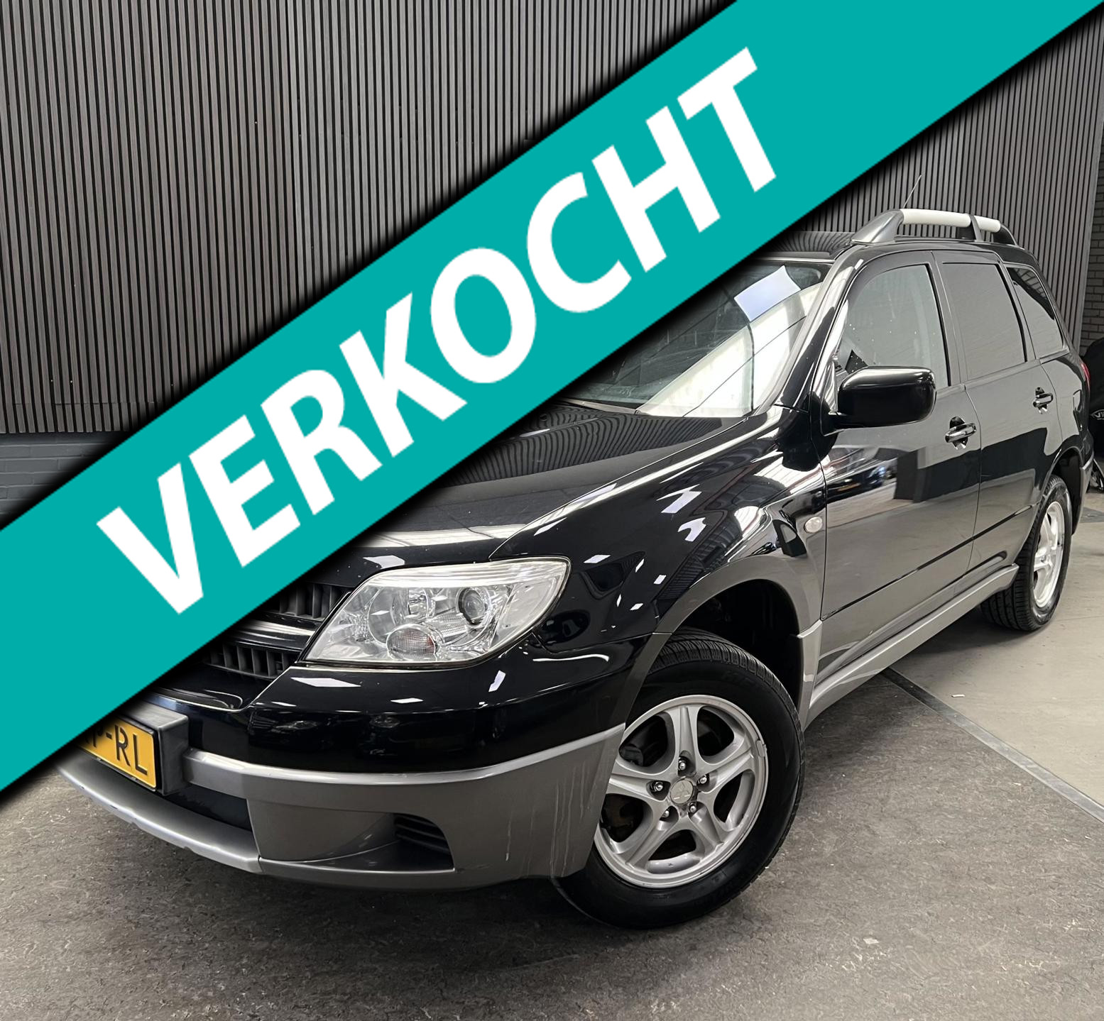 Mitsubishi Mitsubishi Outlander 2.0 Invite NAP – Airco – Elektrische ramen – Trekhaak 2005 - voorkant