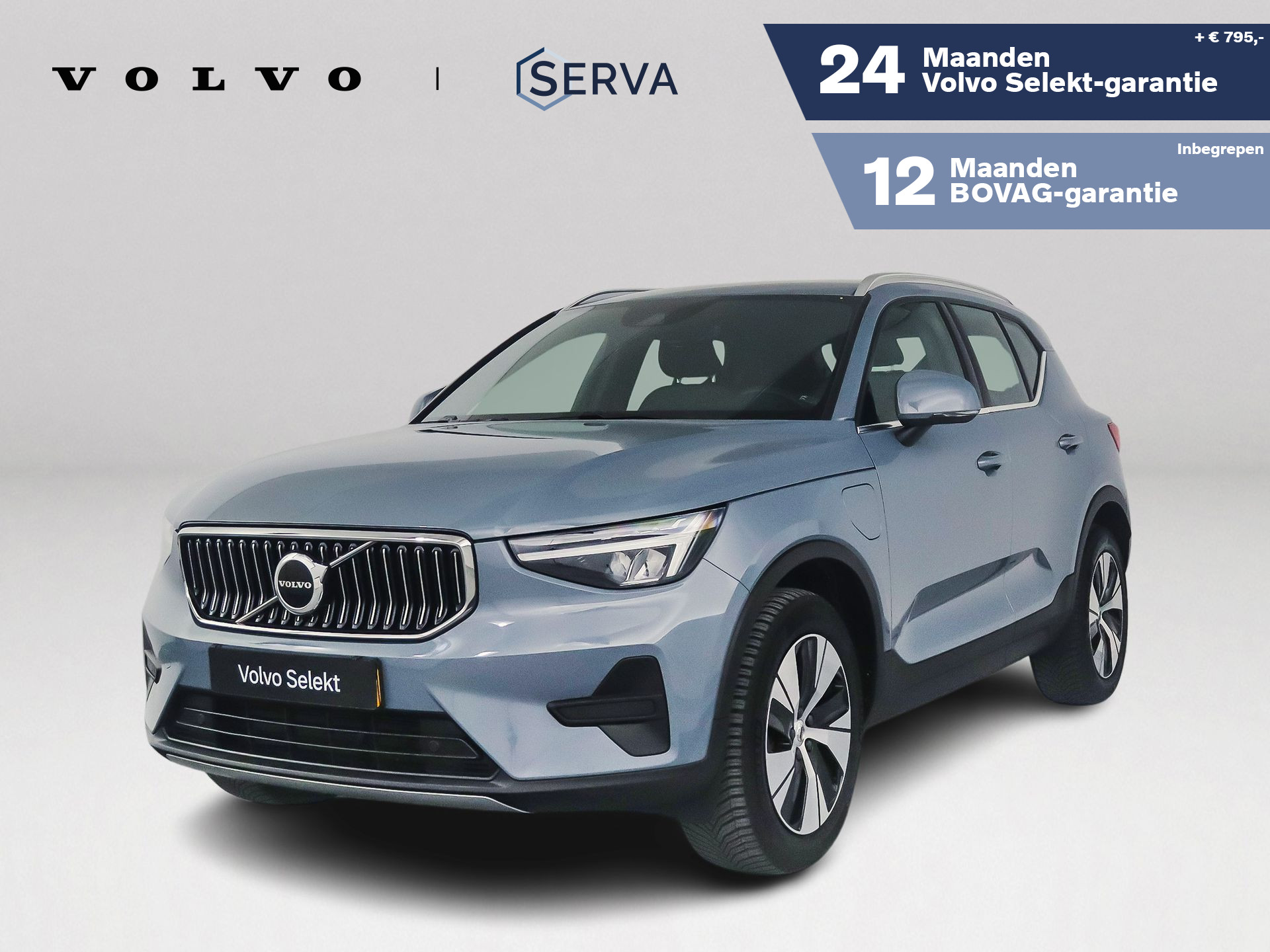 Volvo XC40 T4 Plug-in hybrid Core Bright | Parkeercamera | Cruise control | Navigatie | Trekhaak 2022 - voorkant