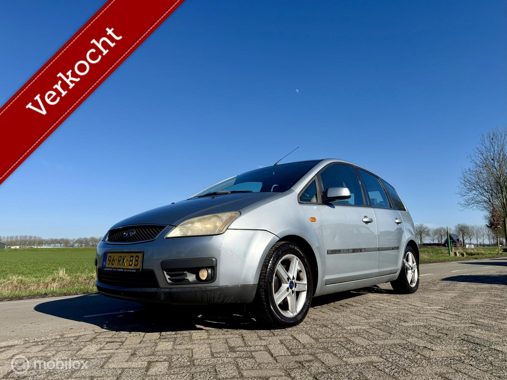 Ford C-max 1.6-16V Futura, BJ 2005, APK Mrt 2027,Airco 2005 - voorkant
