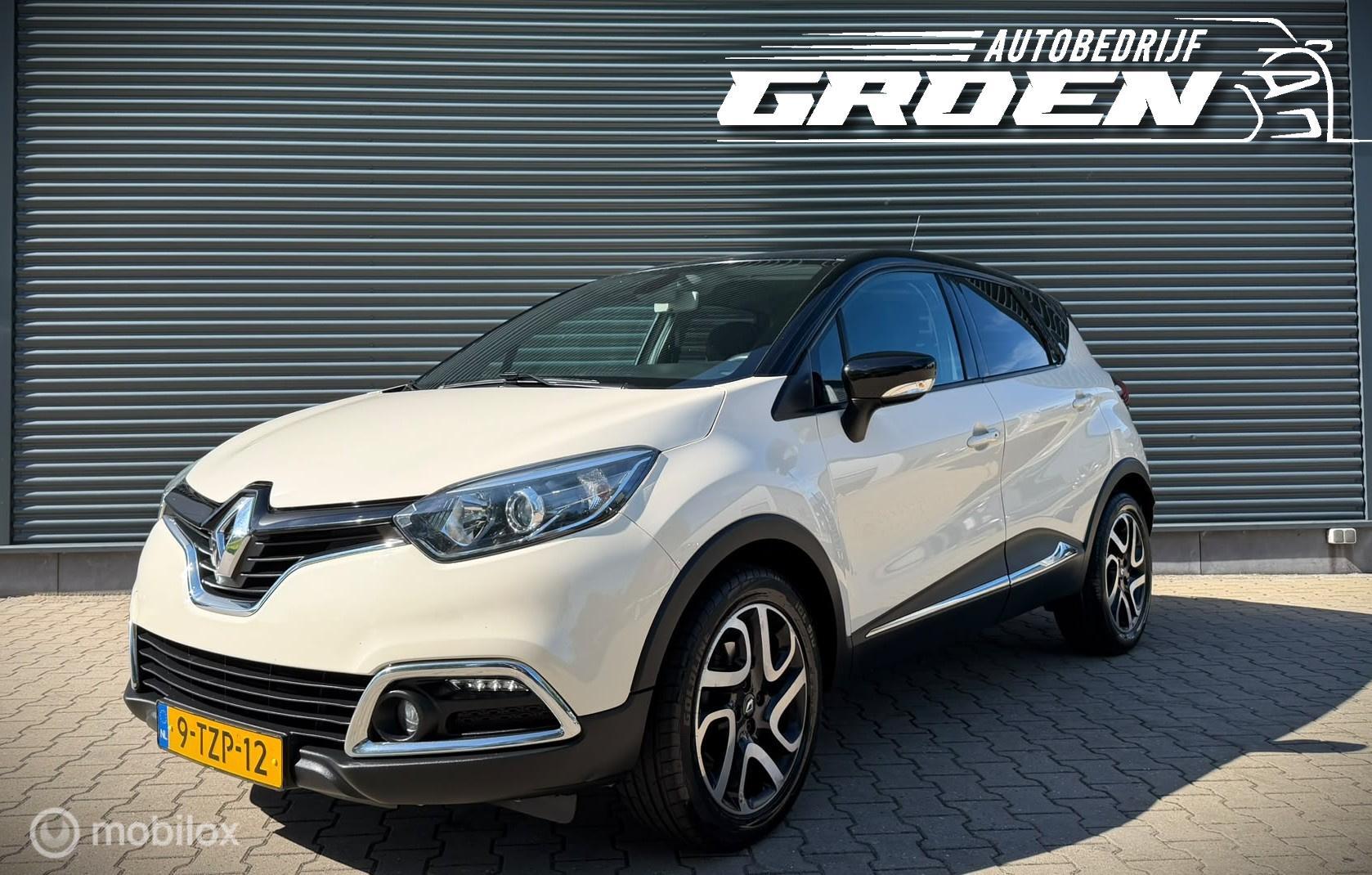 Renault Captur 1.2 TCe Dynamiqu AUTOMAAT|AIRCO|PDC|STOELVERW 2014 - voorkant