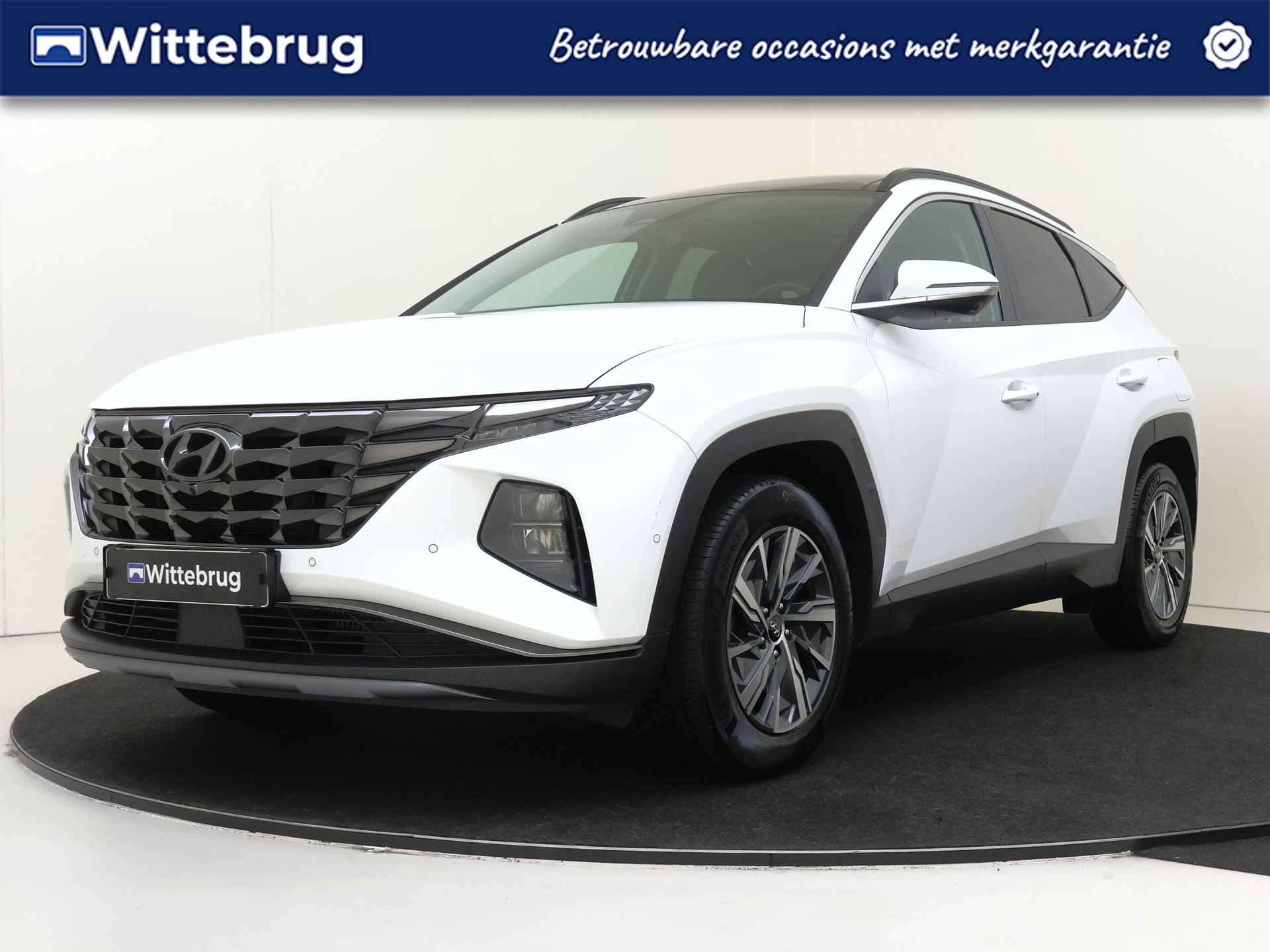 Hyundai Tucson 1.6 T-GDI HEV Premium Sky 2022 - voorkant